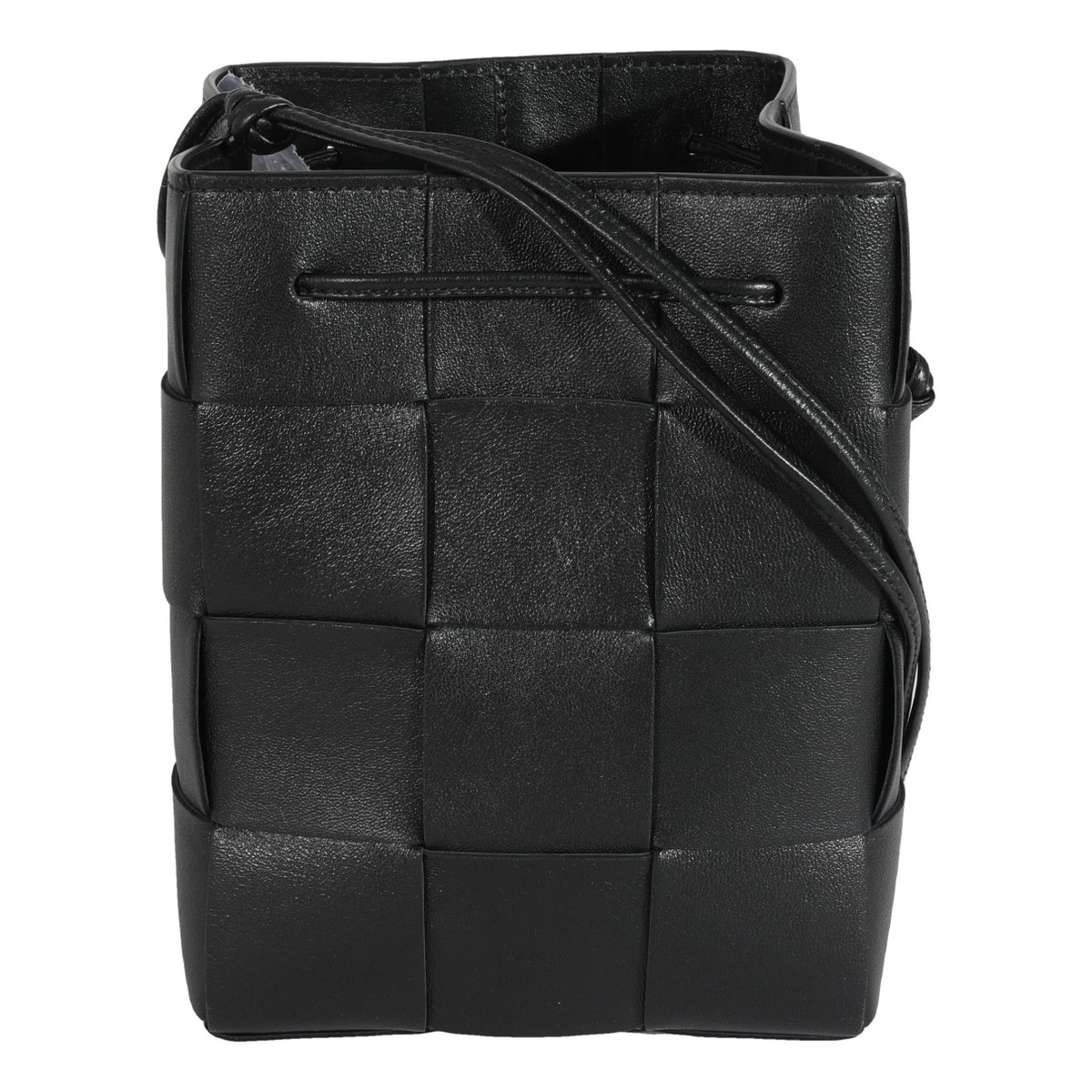 Cassette Bucket leather handbag