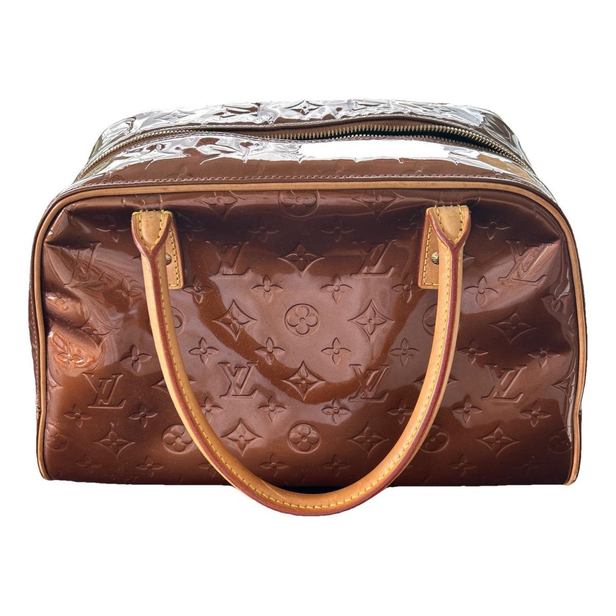 Tompkins Square patent leather handbag