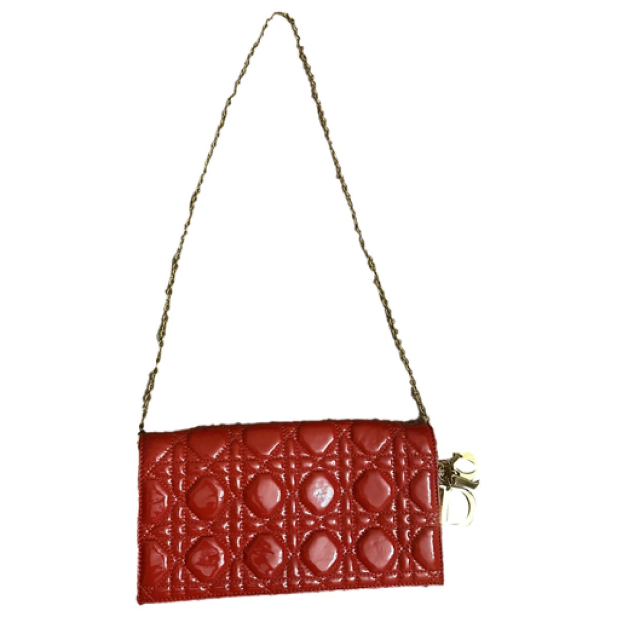 Lady Dior leather handbag