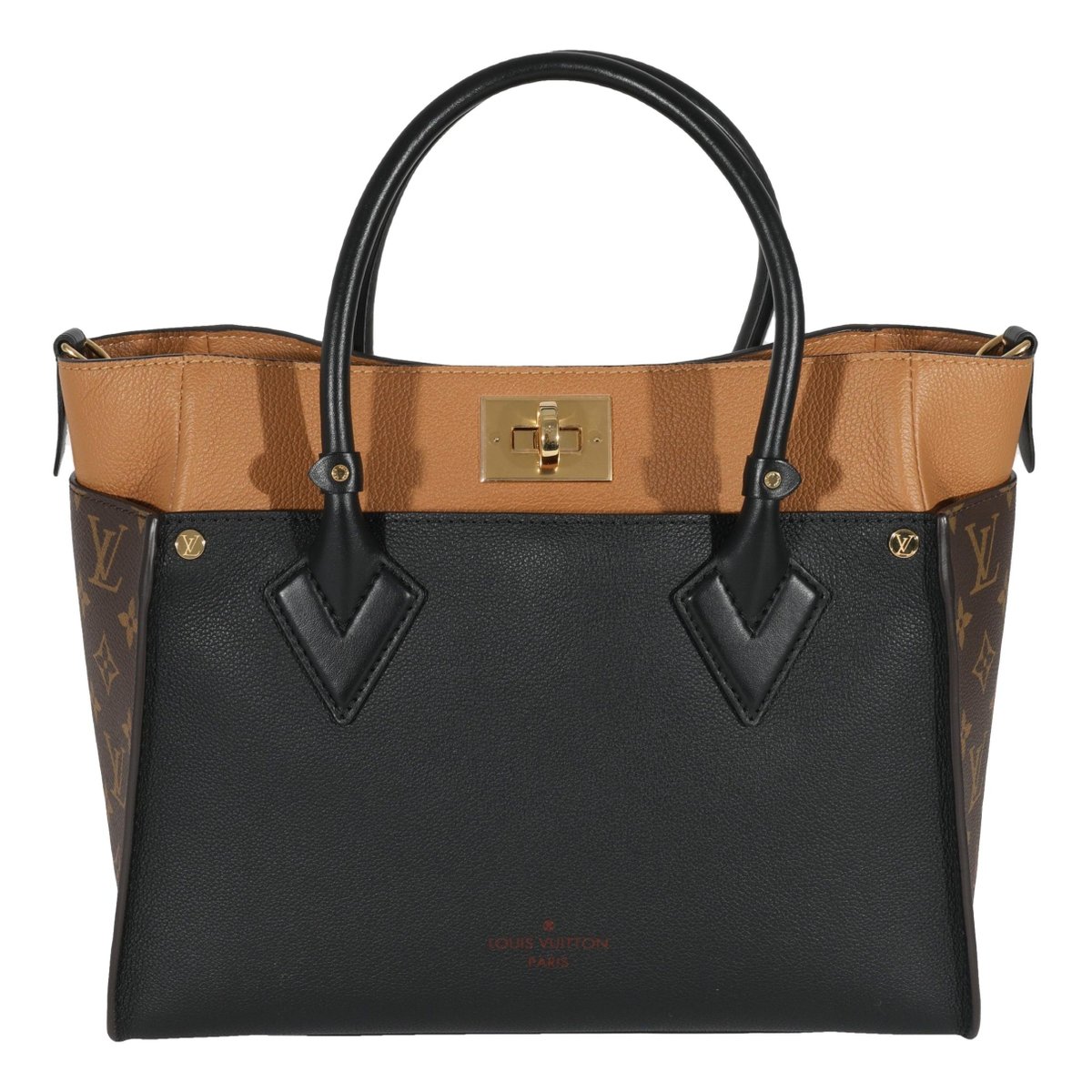 On My Side leather handbag