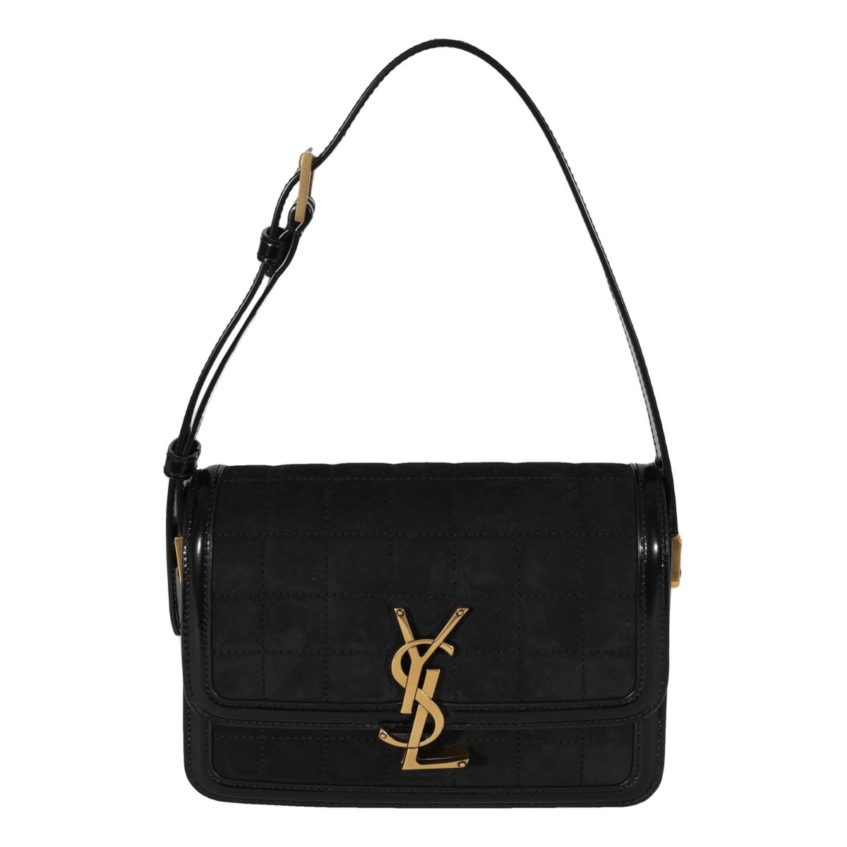 Solférino leather handbag