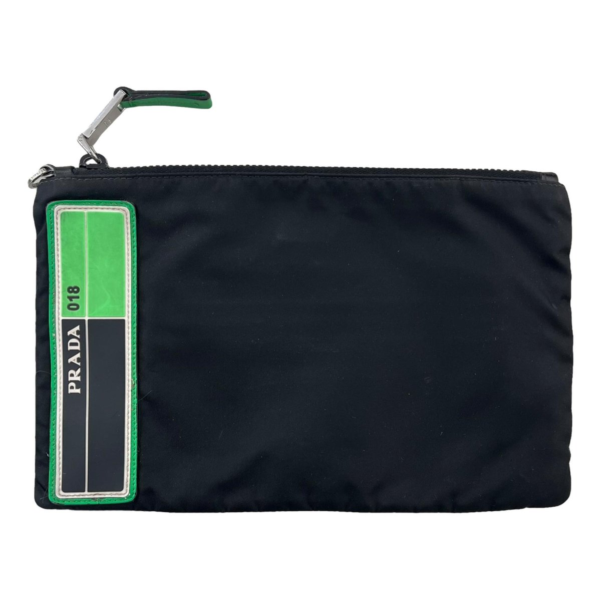 Re-Nylon clutch bag
