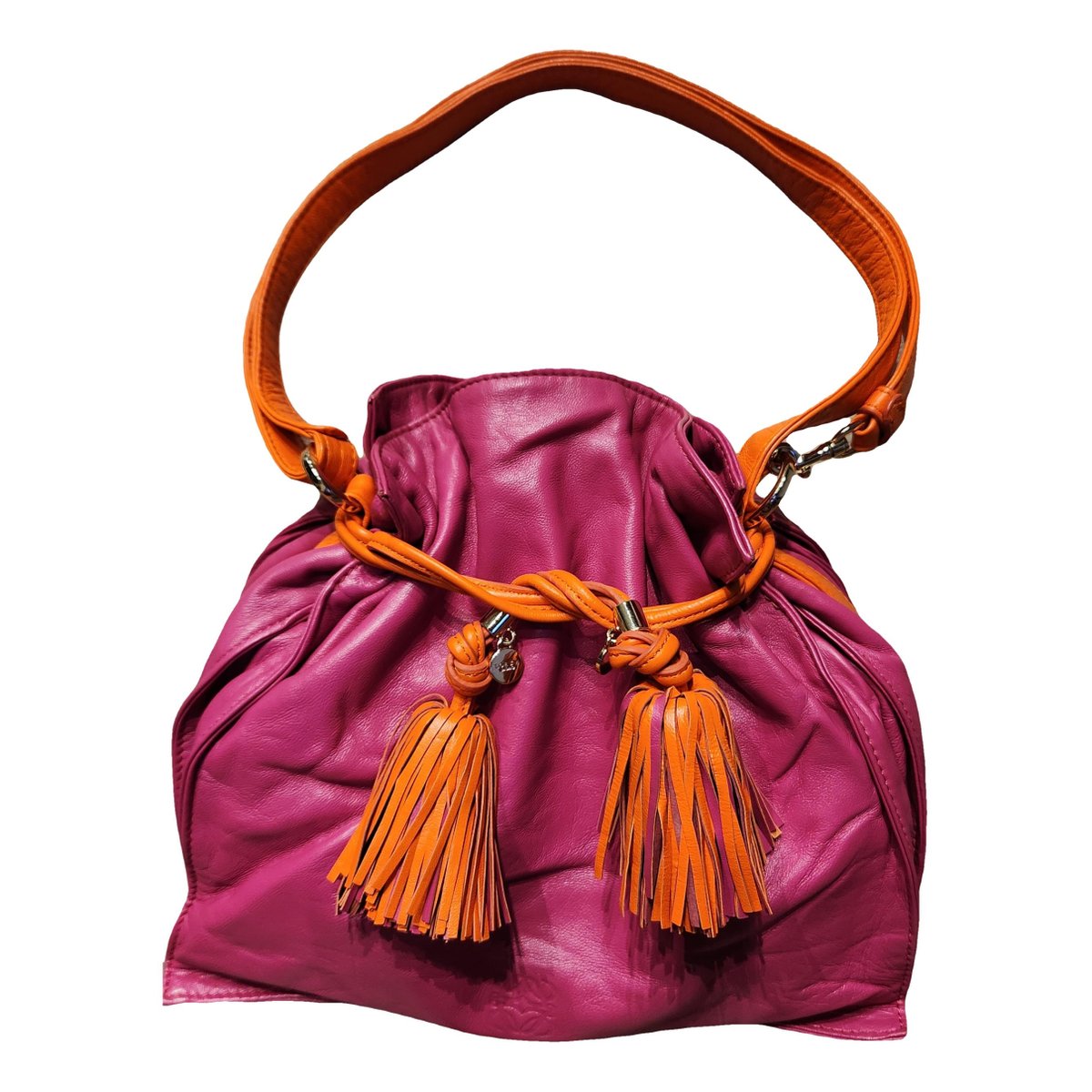 Flamenco leather crossbody bag