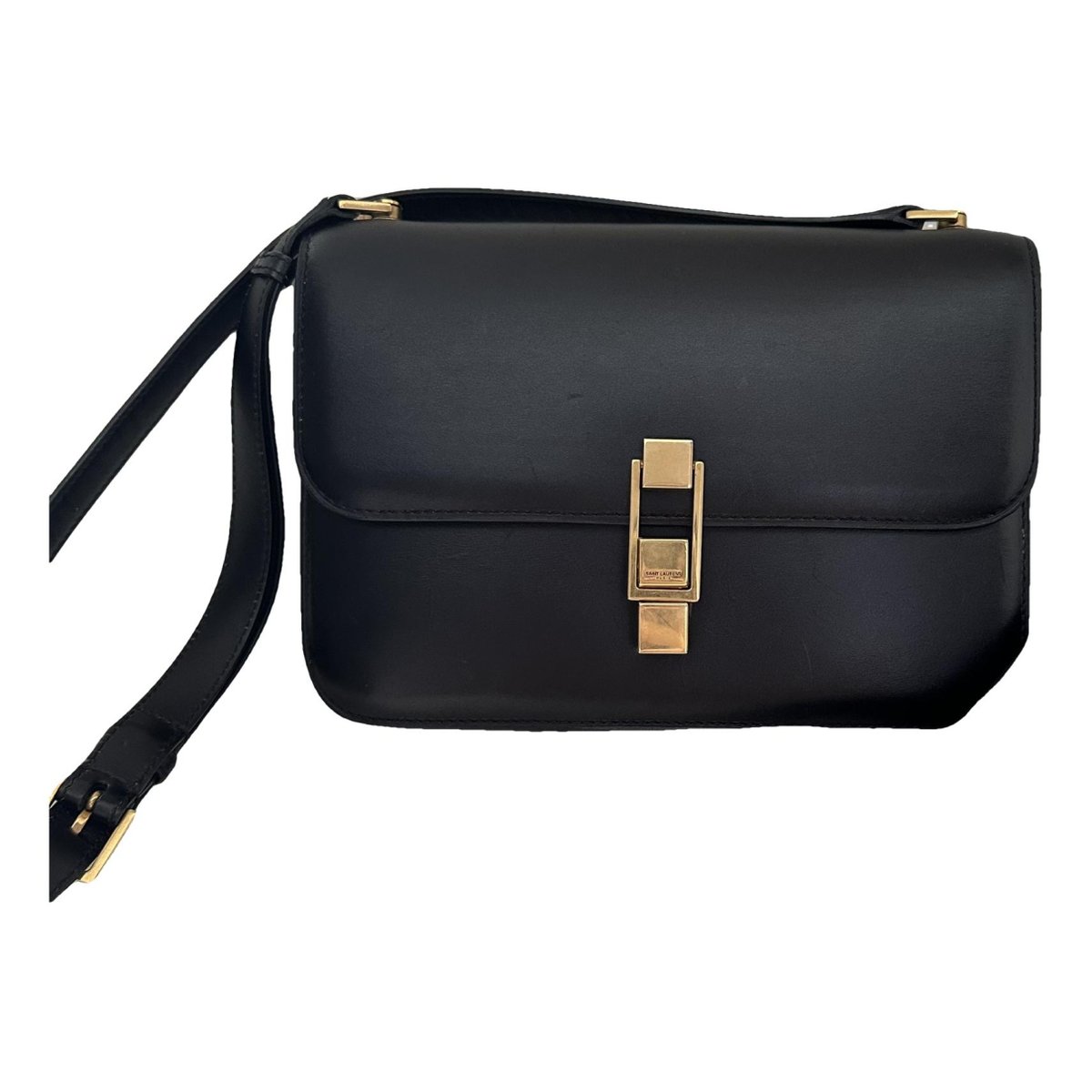 Carré leather crossbody bag