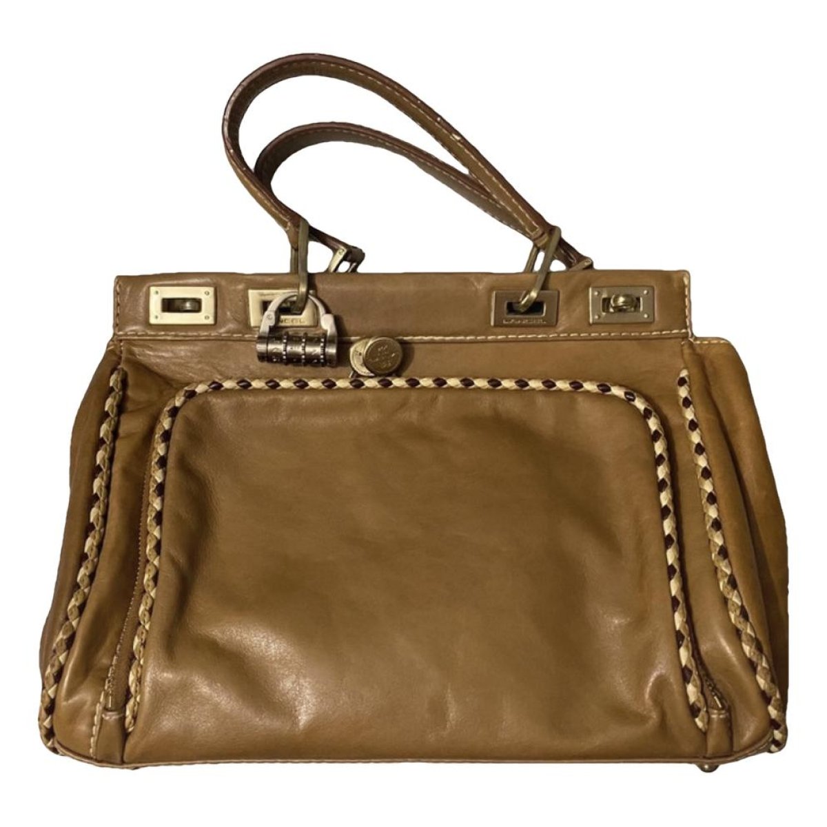 Balancel leather handbag