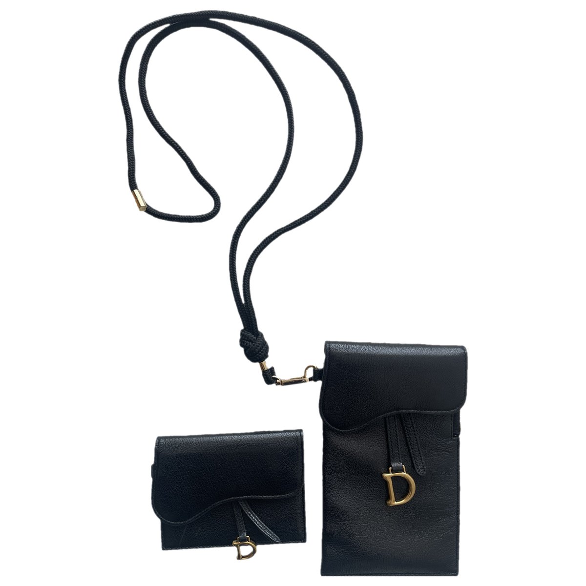 DiorTravel leather handbag