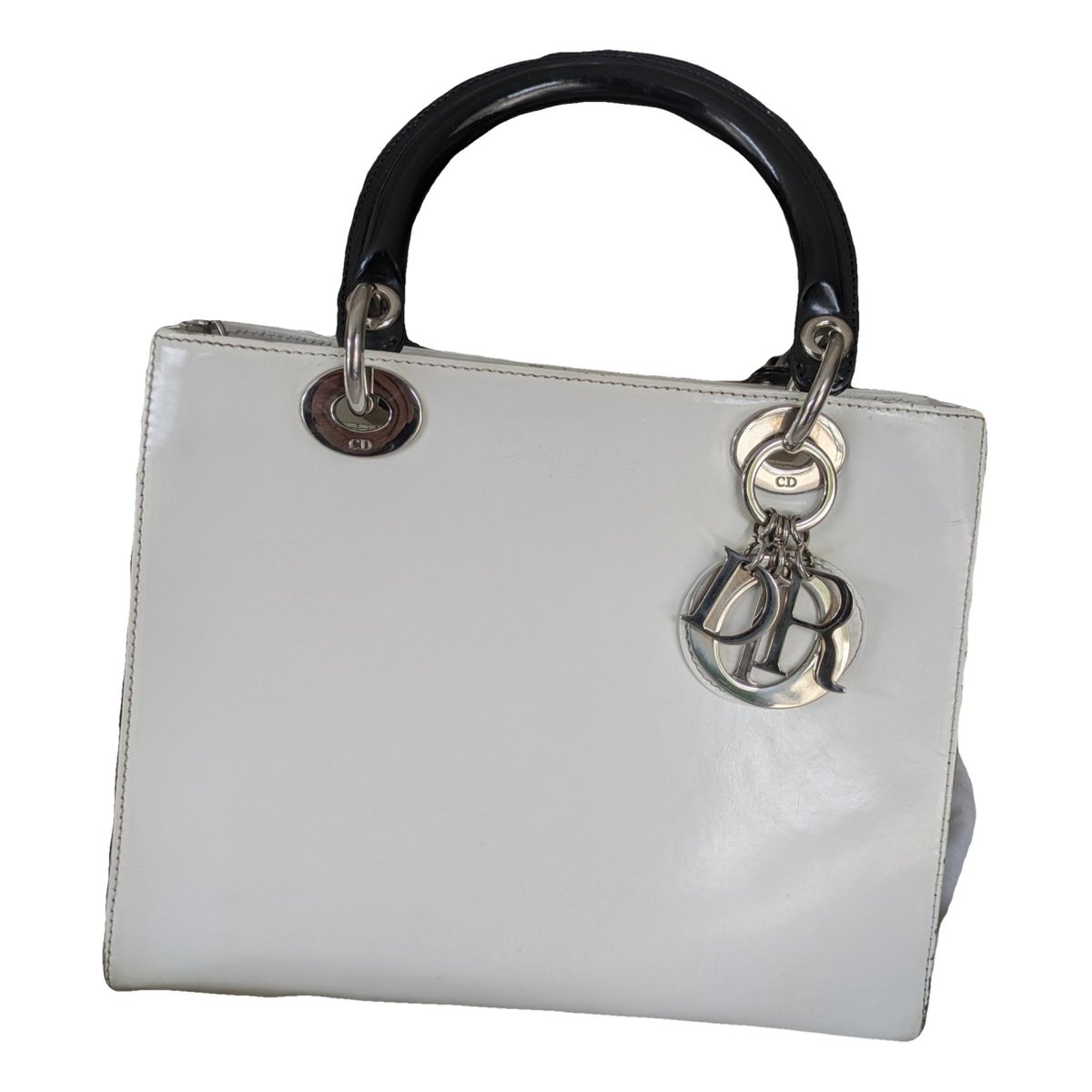 Lady Dior leather handbag