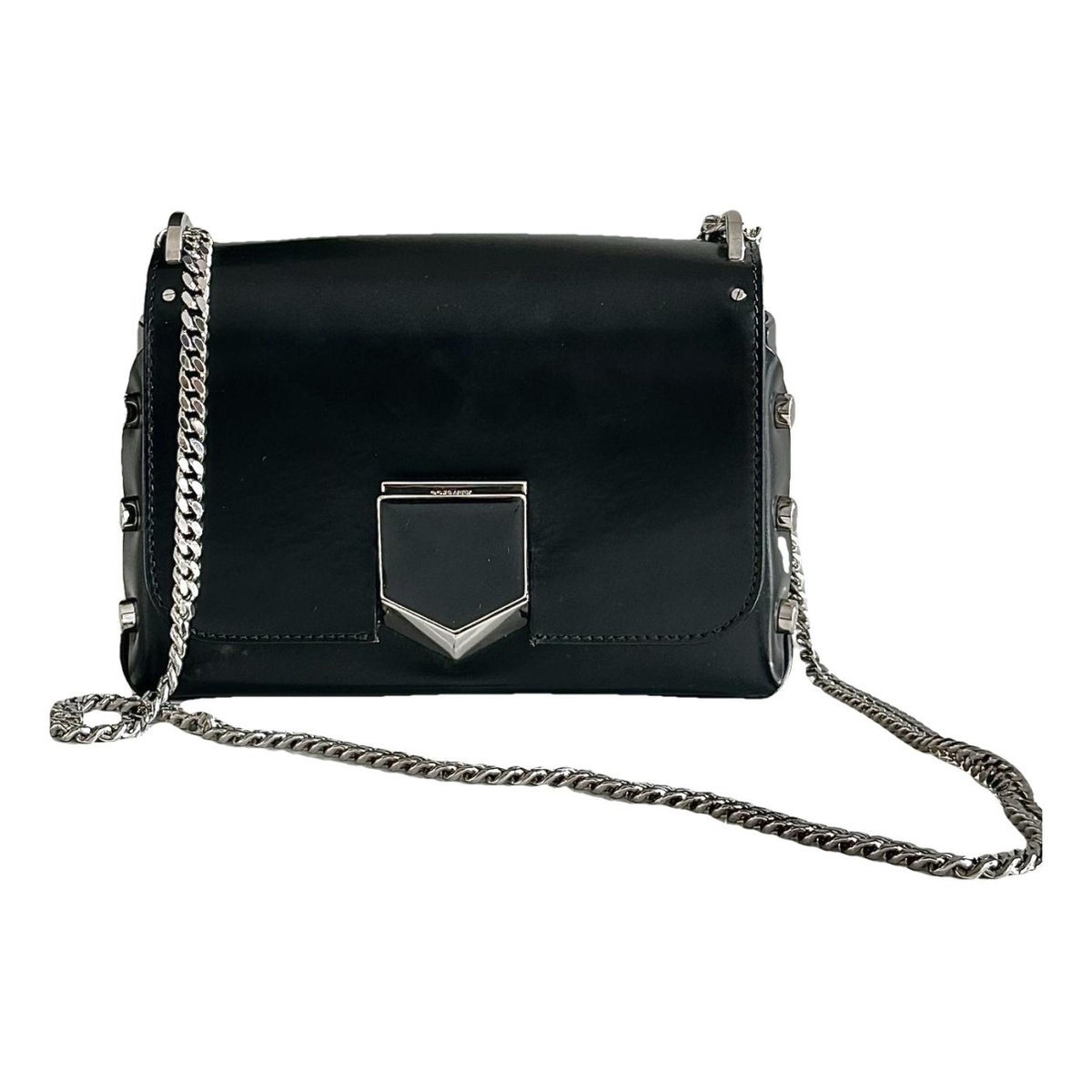 Lockett leather clutch bag