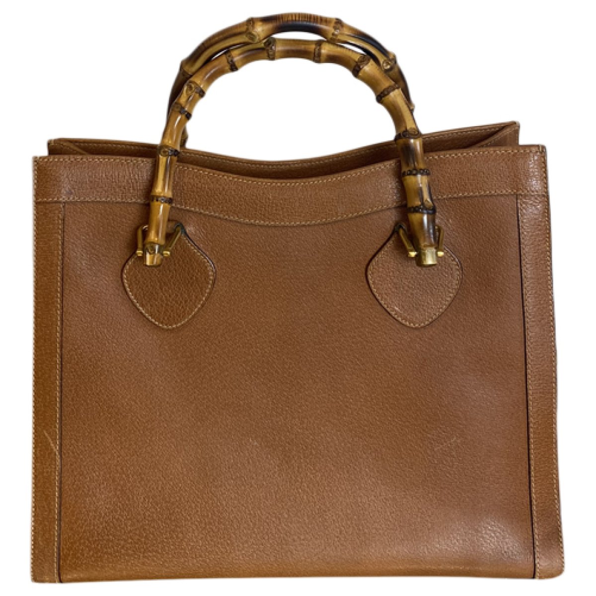 Diana Bamboo leather tote