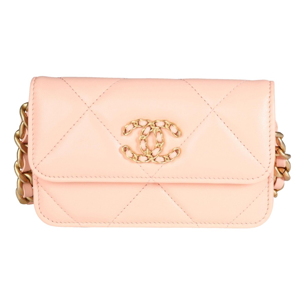 Chanel 19 leather handbag