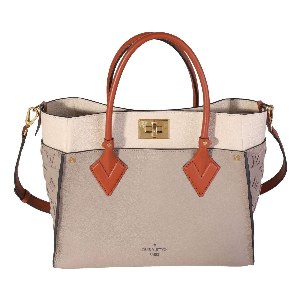On My Side leather handbag