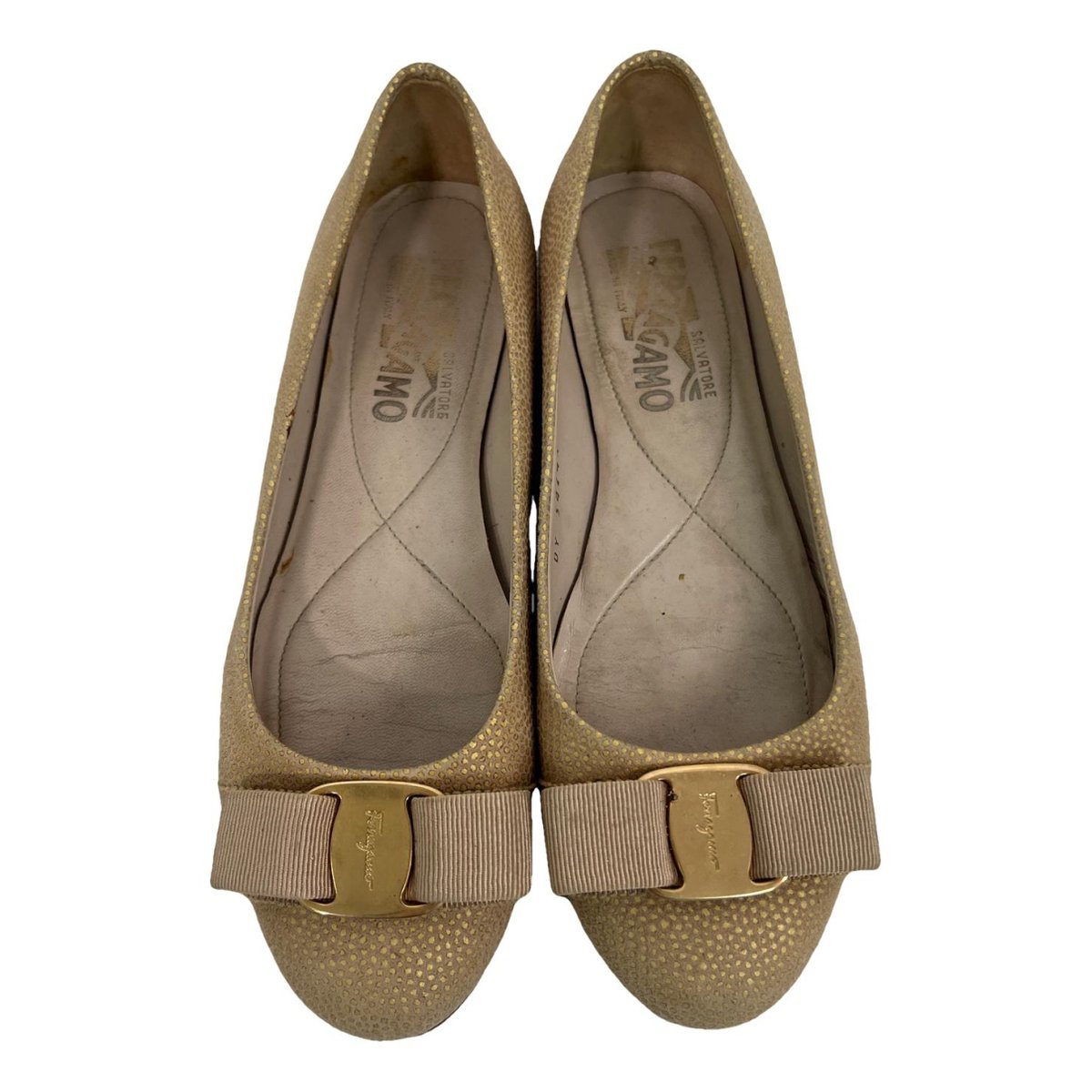 Vara leather ballet flats