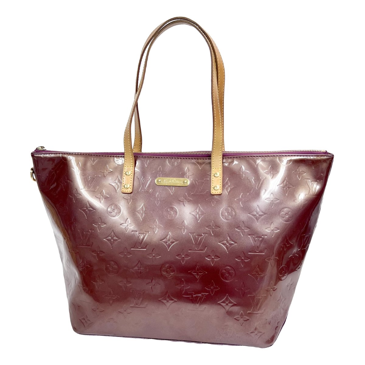 Bellevue patent leather handbag
