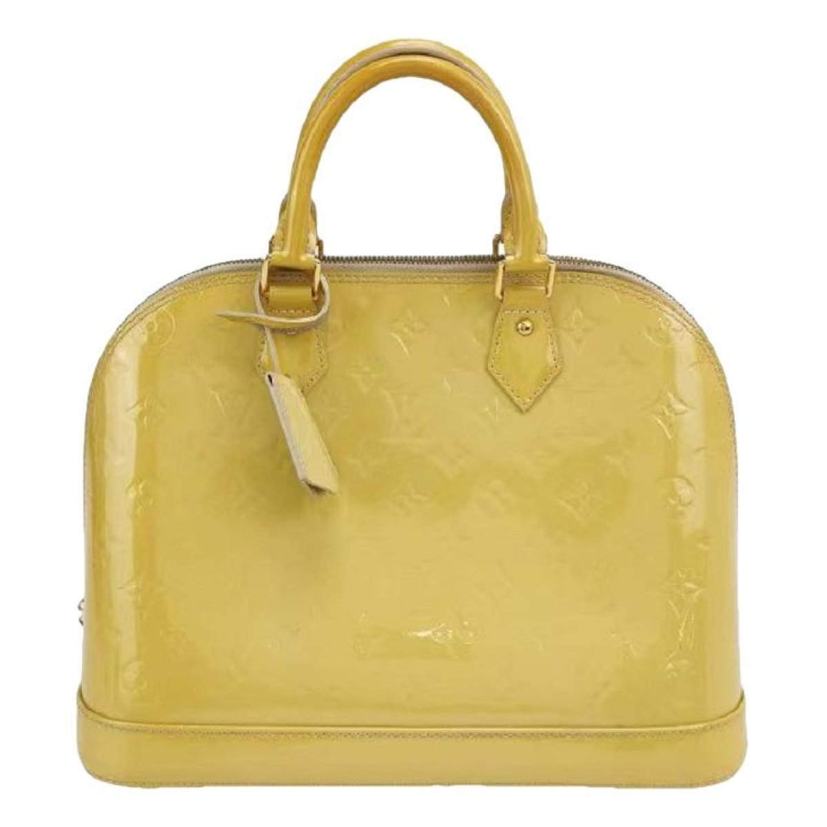 Alma BB patent leather handbag