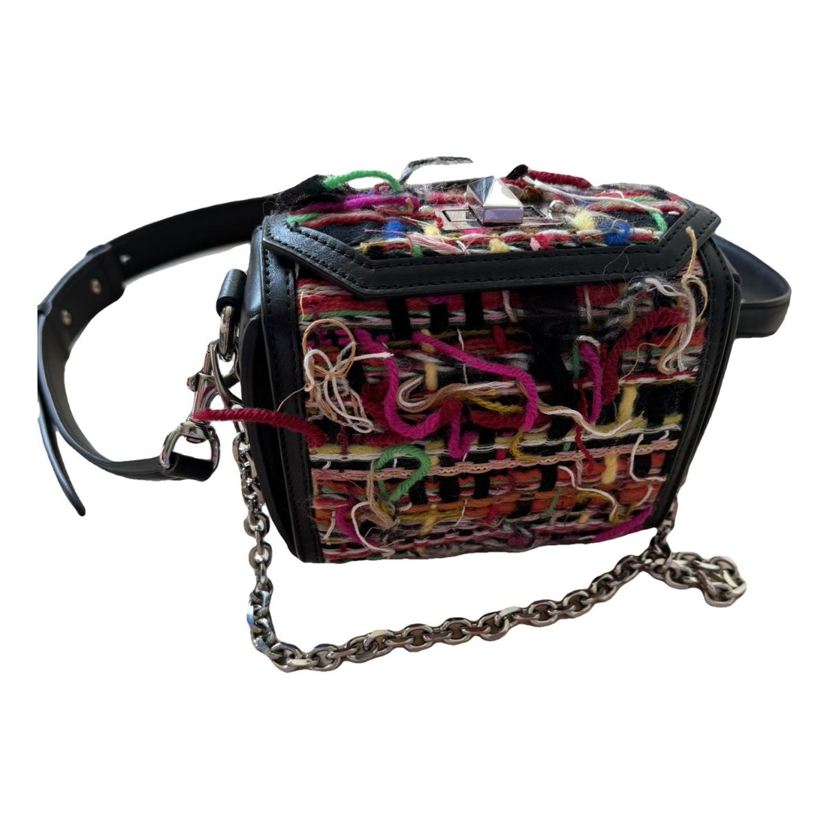 Box 16 leather crossbody bag