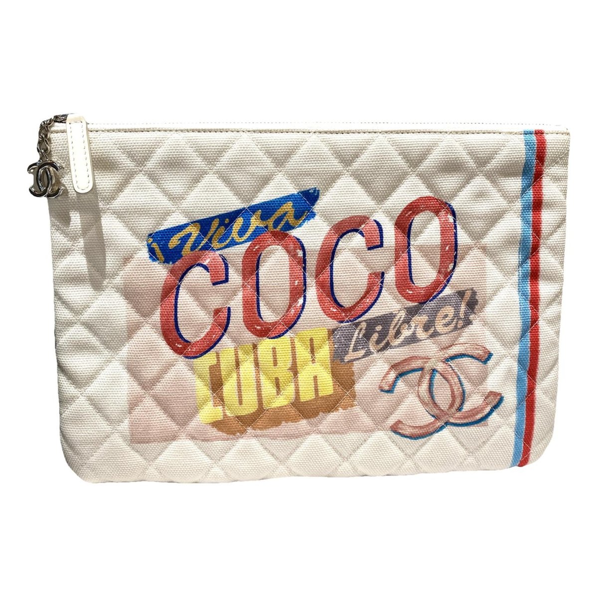 Timeless/Classique cloth clutch bag