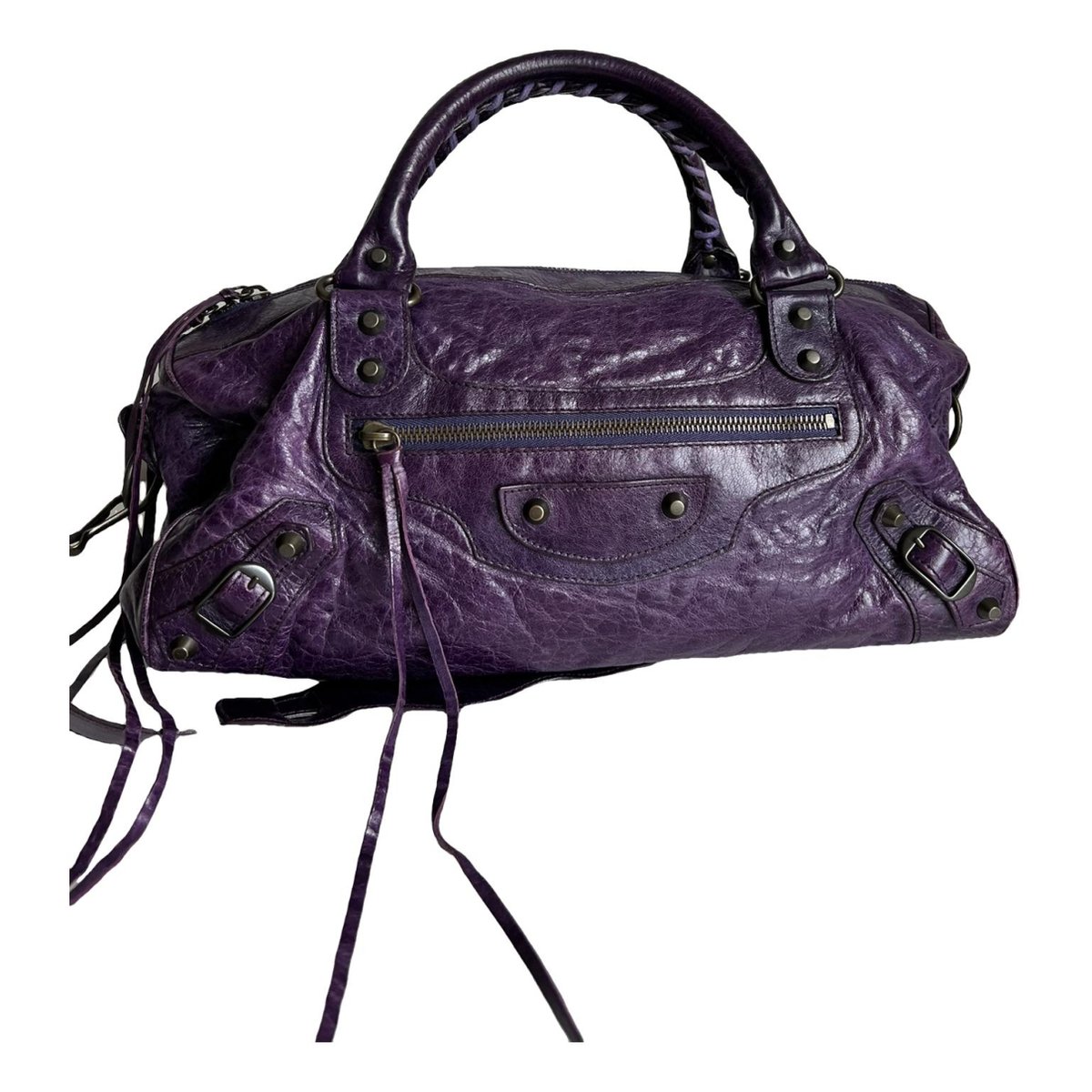 Twiggy leather handbag