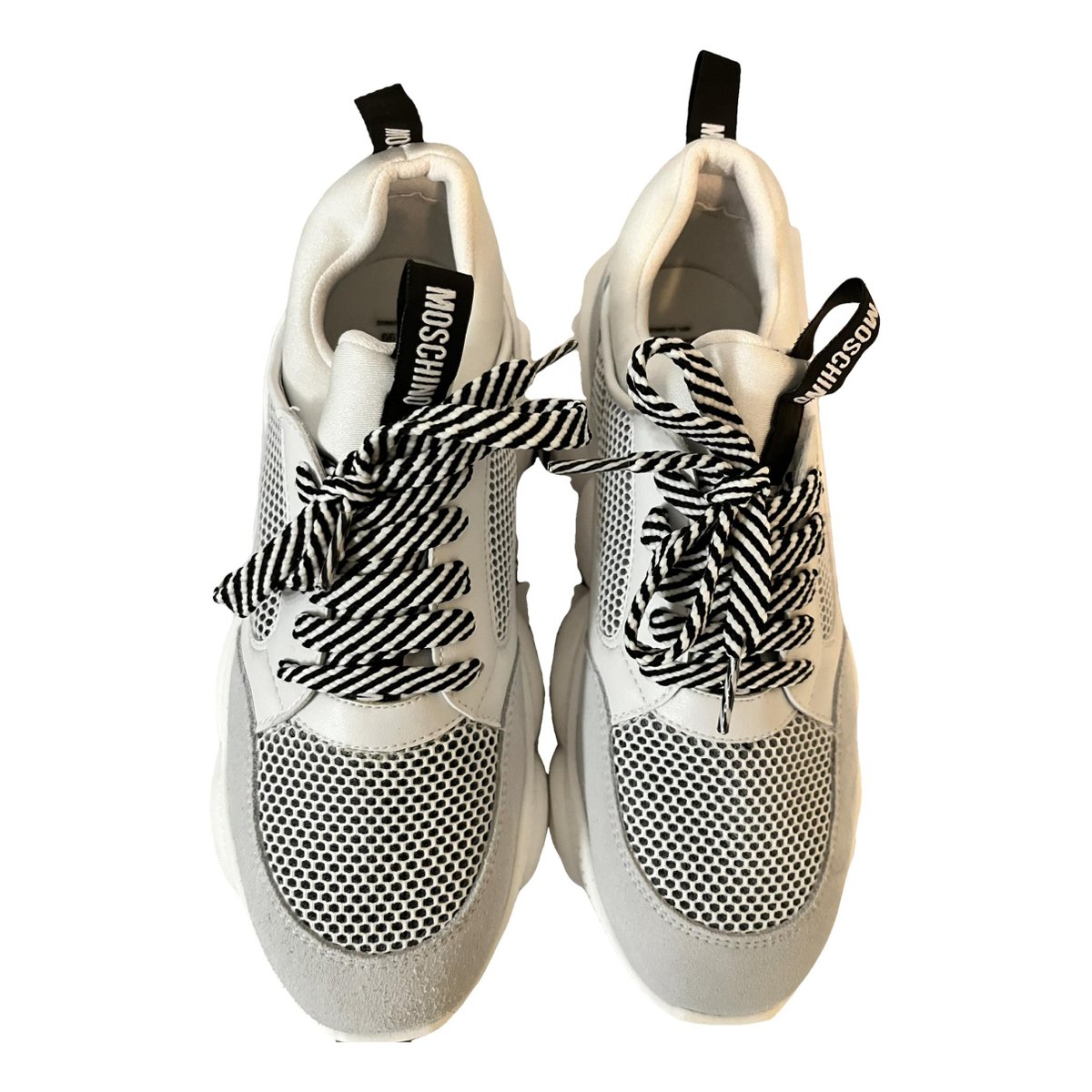 Teddy Pop leather trainers