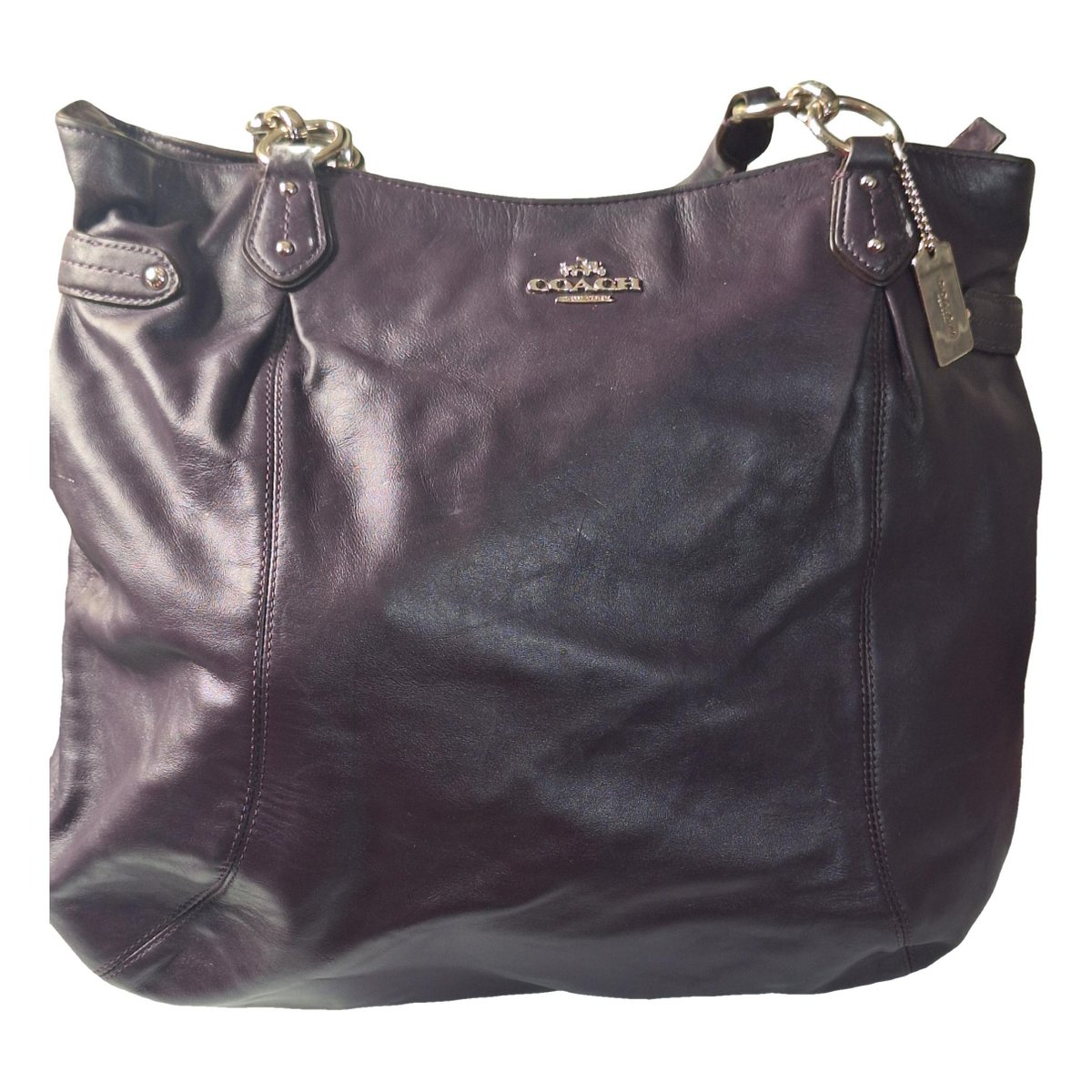 Madison leather satchel