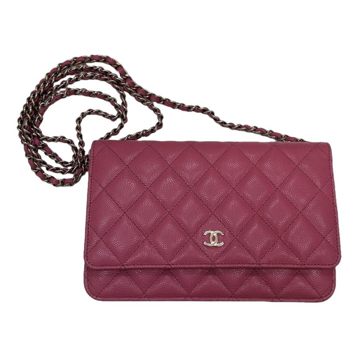 Wallet On Chain Timeless/Classique leather crossbody bag