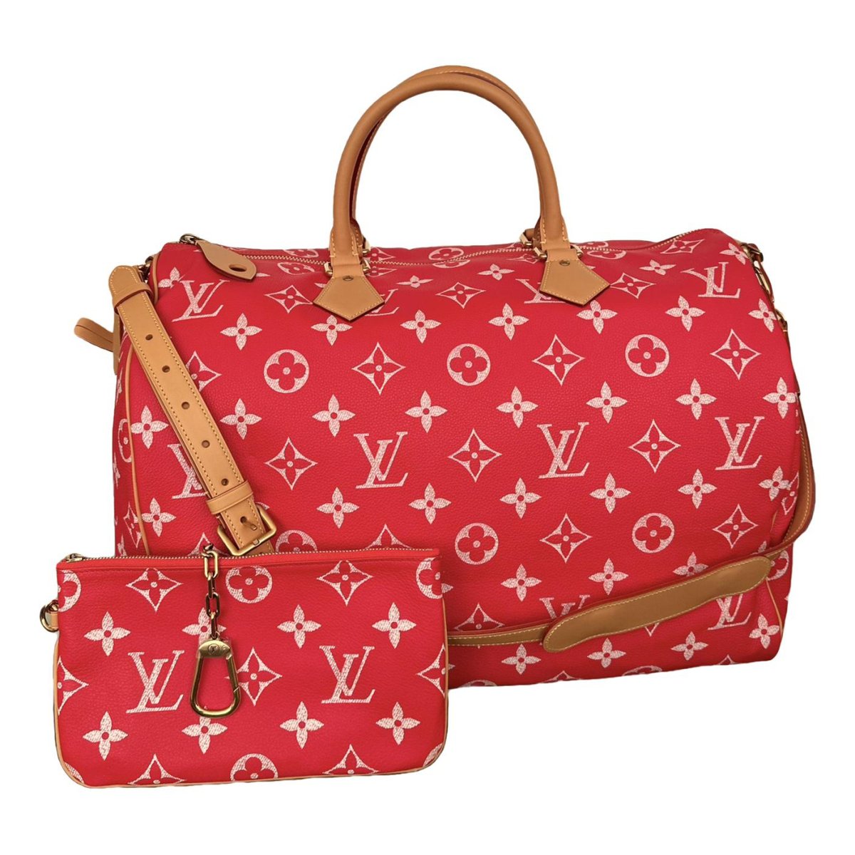 Speedy leather handbag