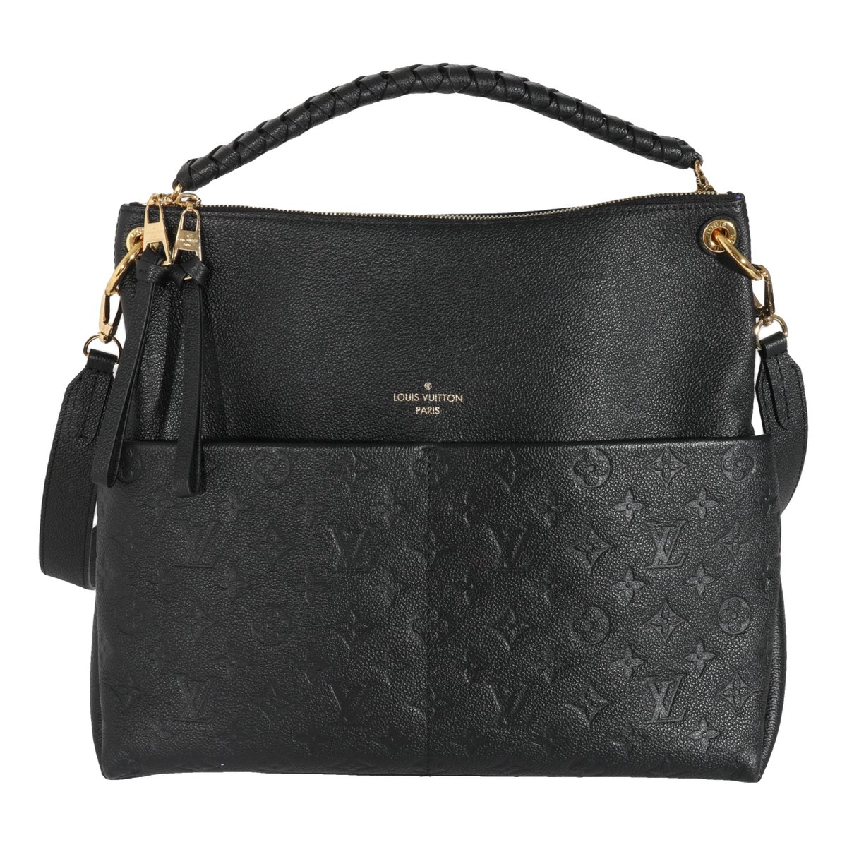 Maida leather handbag