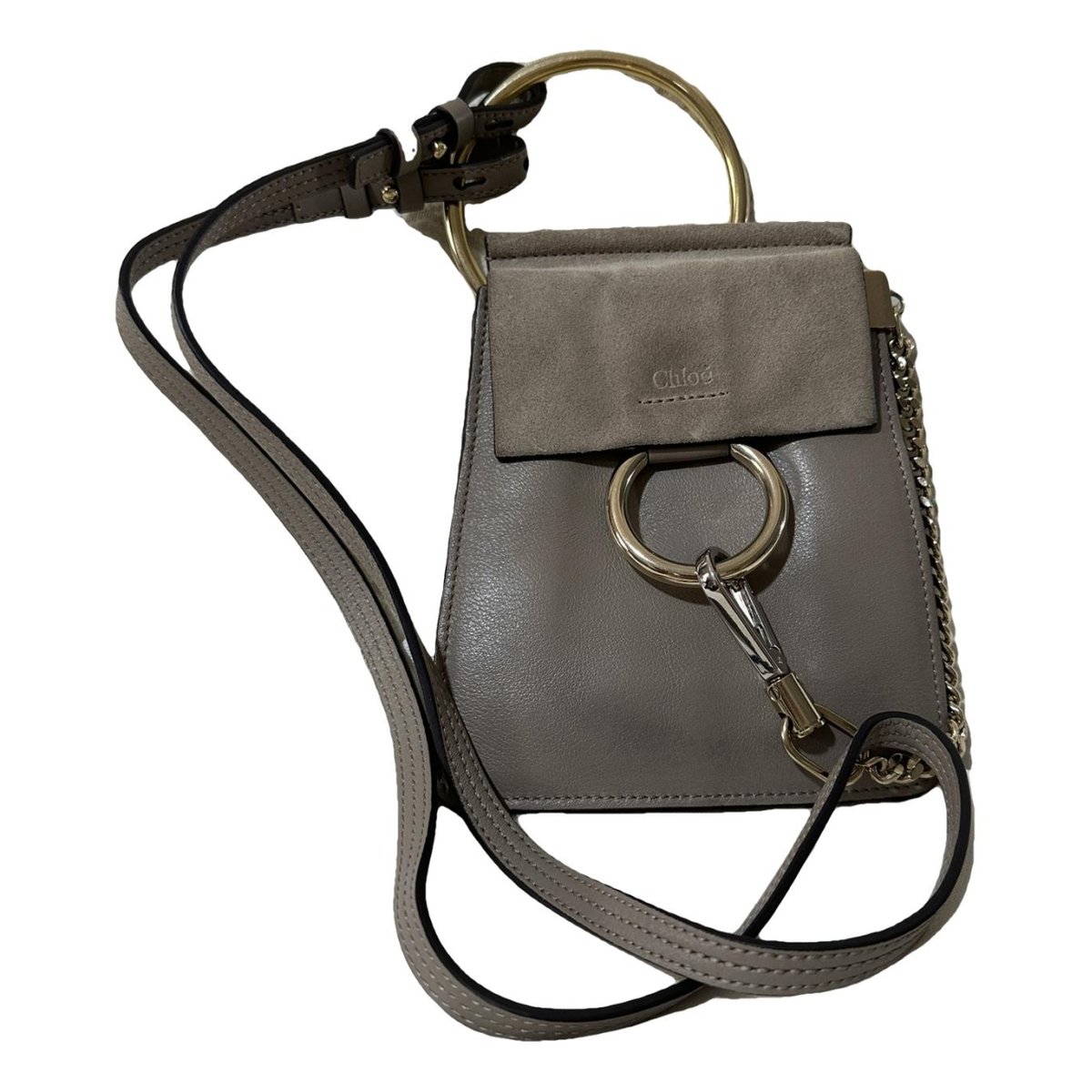 Faye leather crossbody bag
