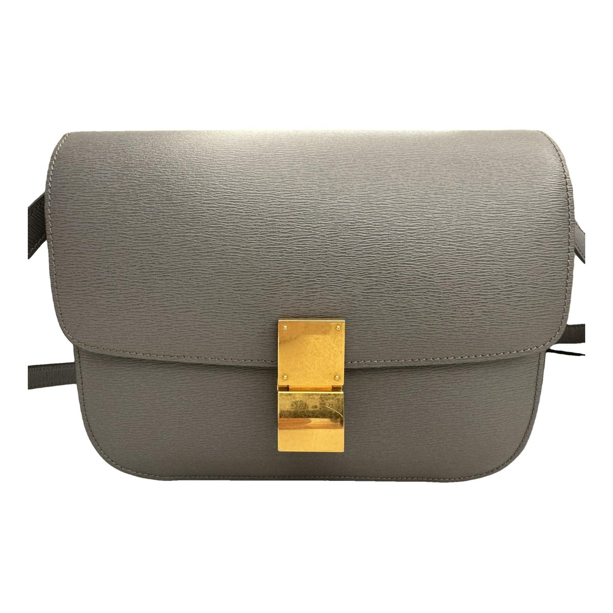Classic leather crossbody bag
