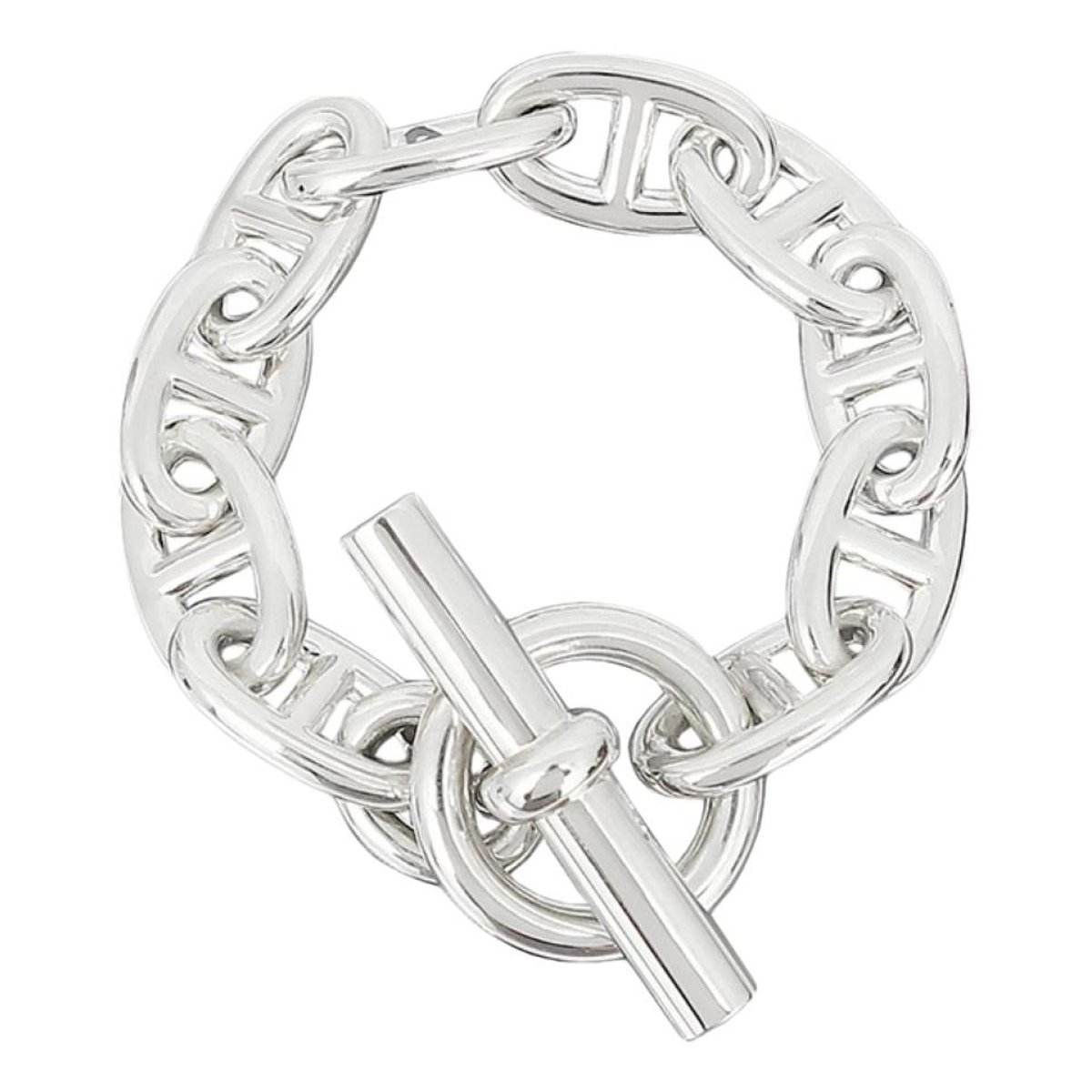 Chaîne d'Ancre Twist silver bracelet