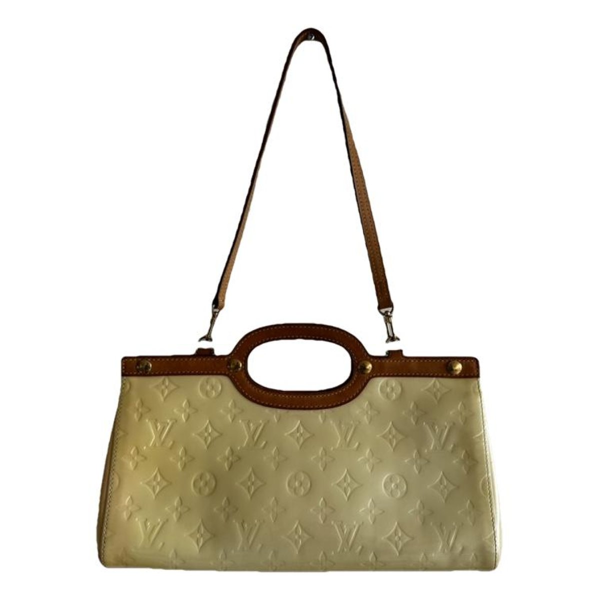 Roxbury patent leather handbag