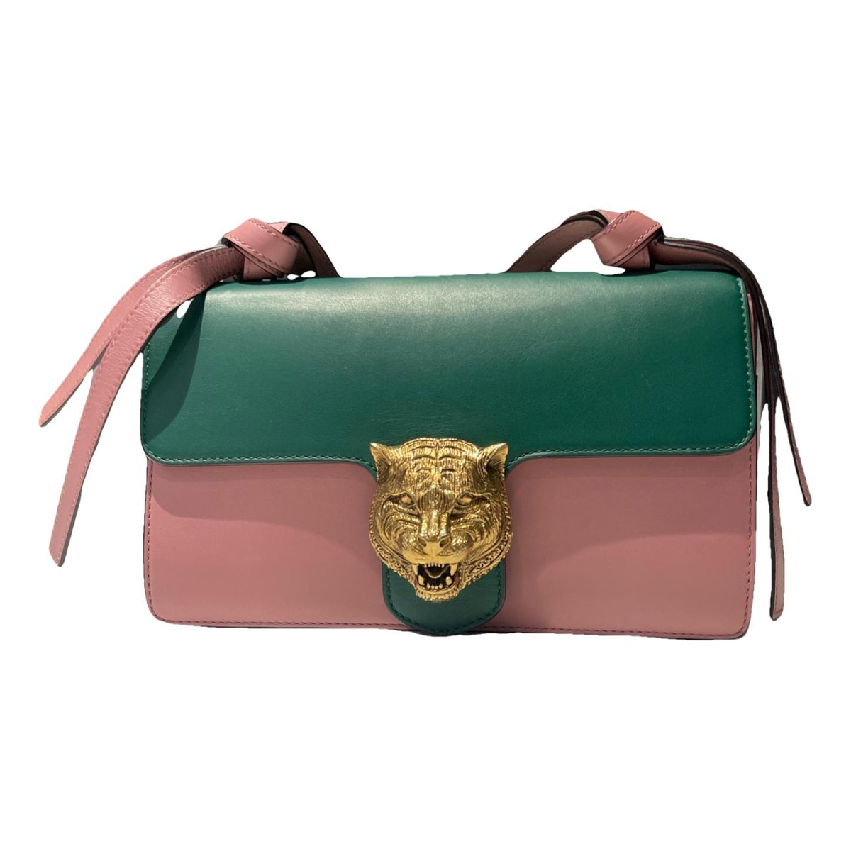 Animalier leather handbag