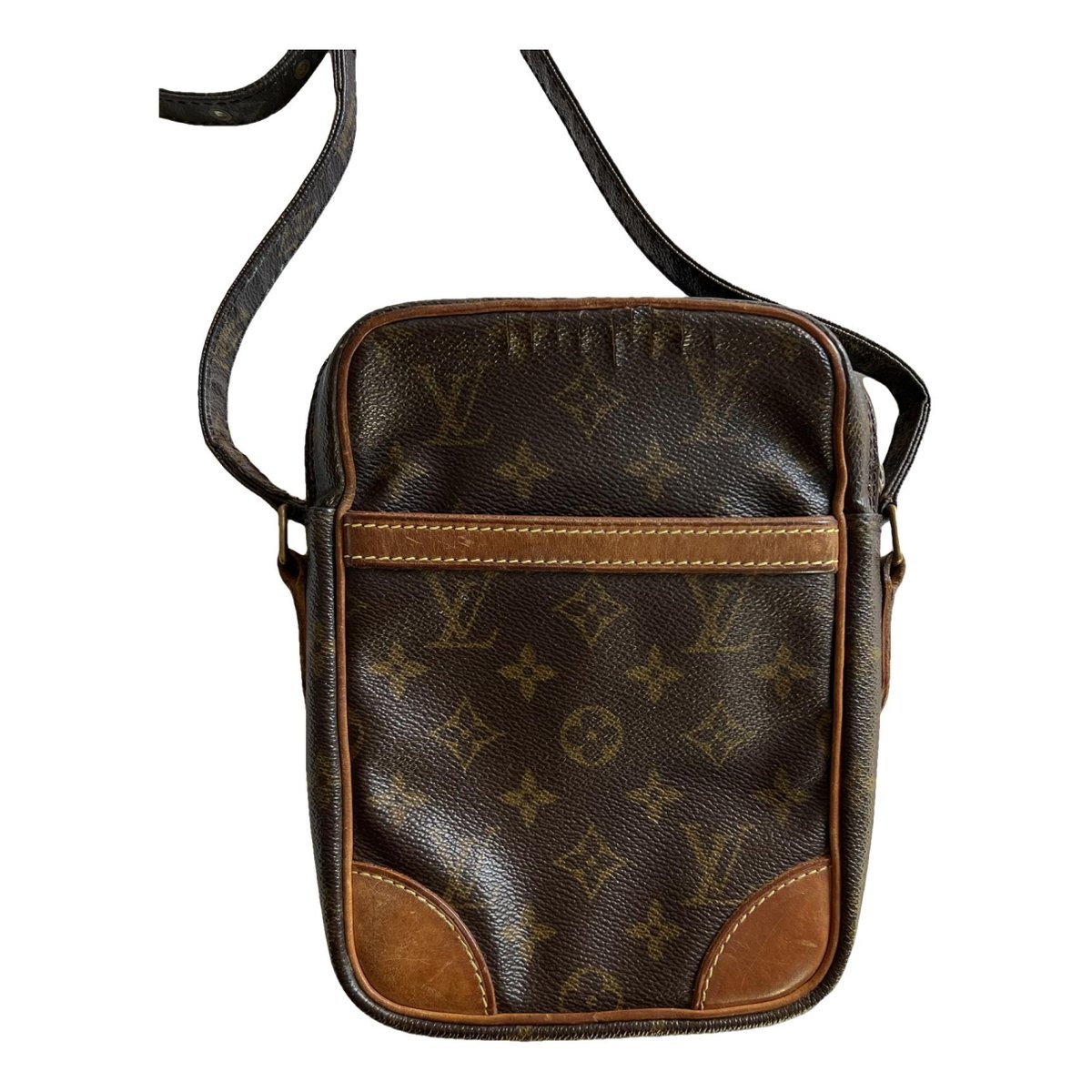 Danube leather crossbody bag