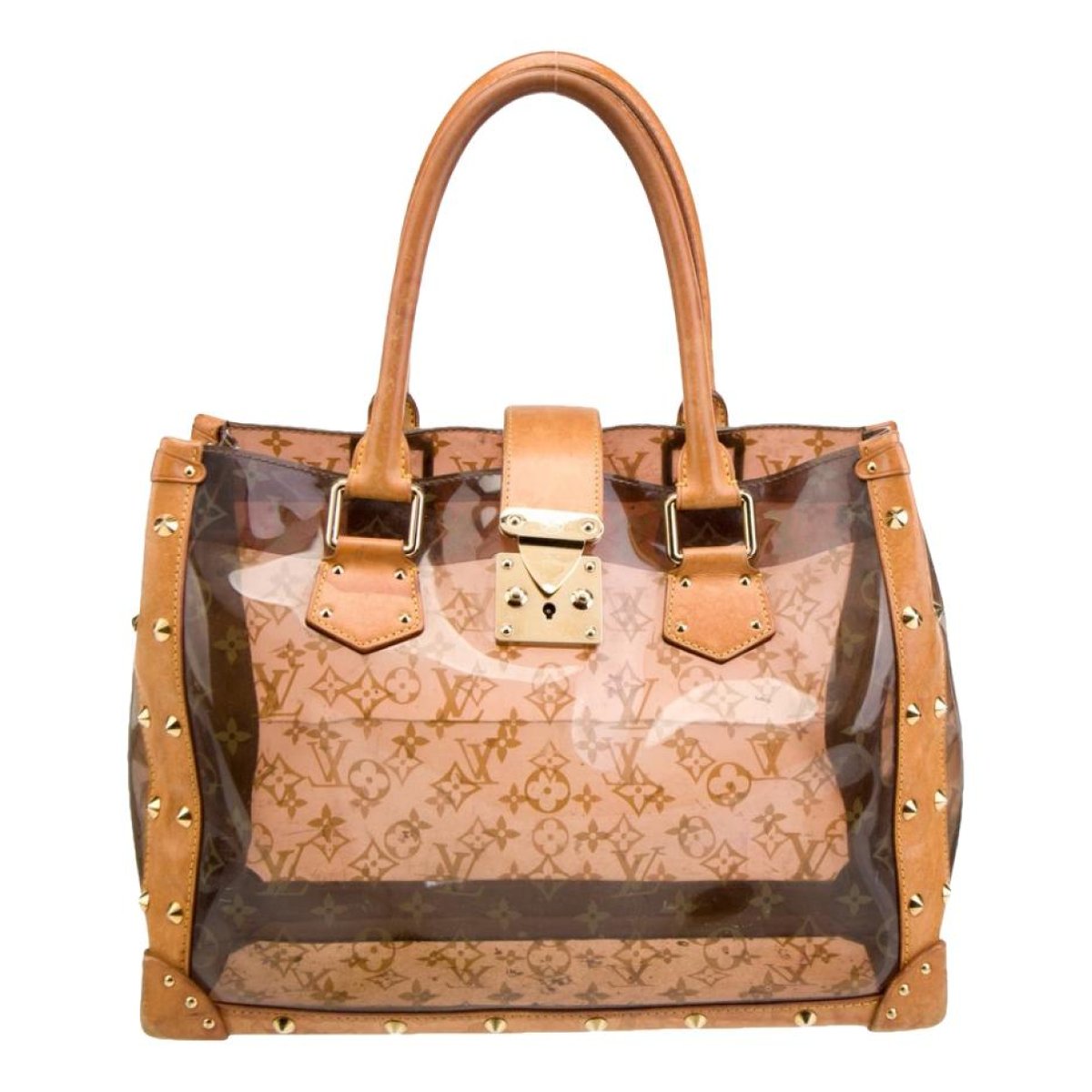 Ambre leather handbag