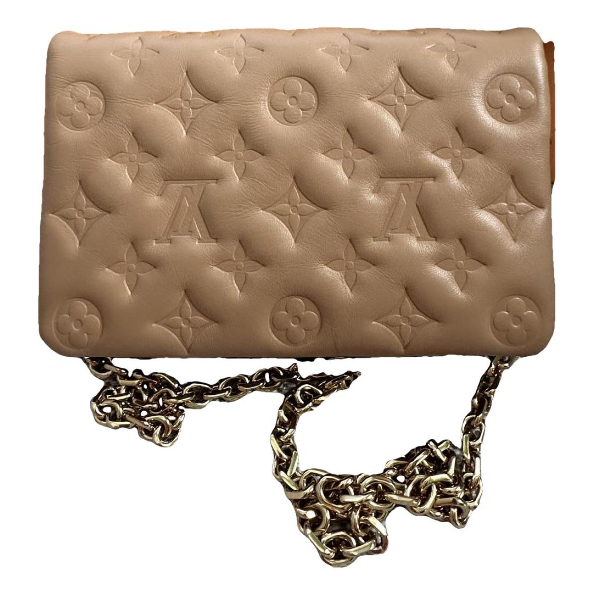 Coussin leather handbag