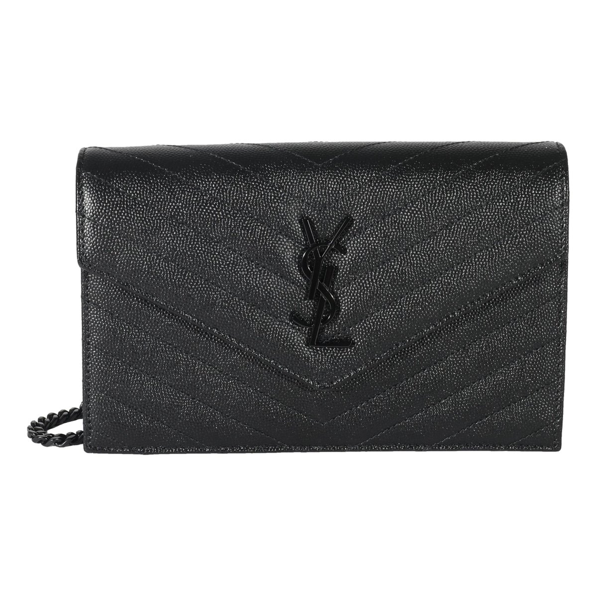 Envelope leather handbag