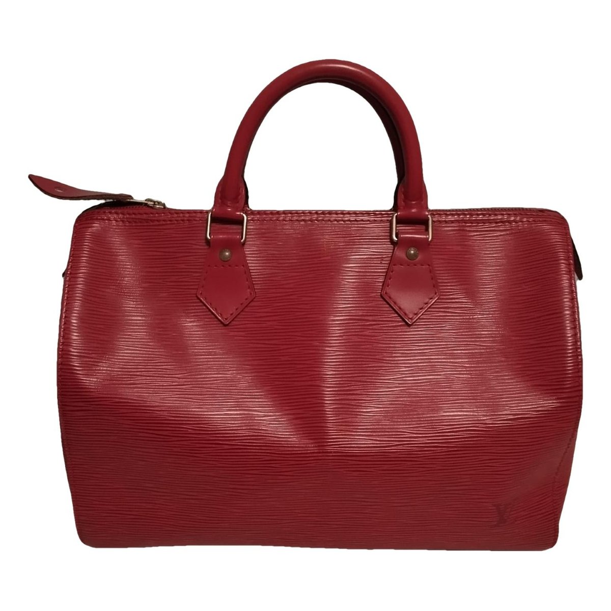 Speedy leather handbag
