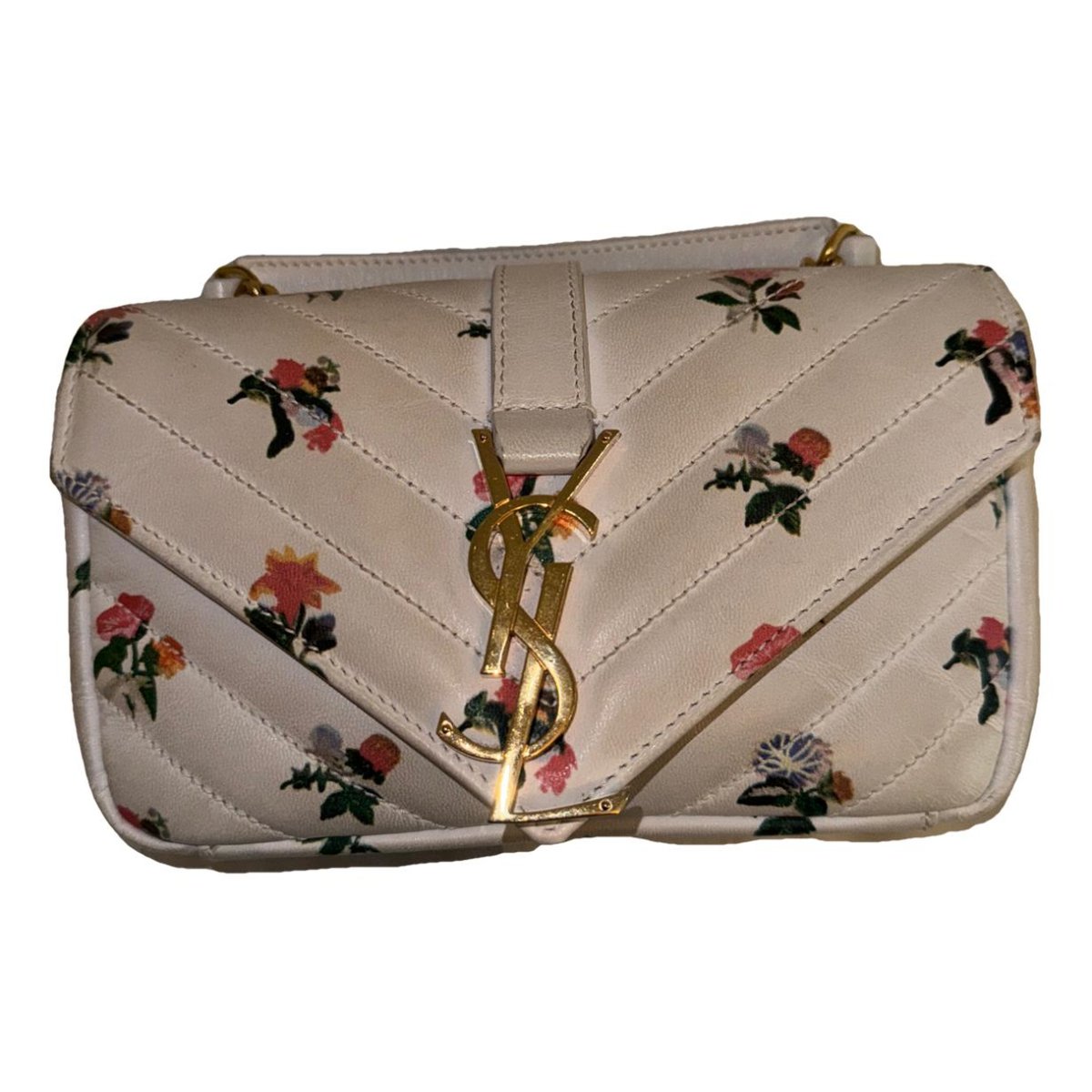 Baby monogramme leather handbag