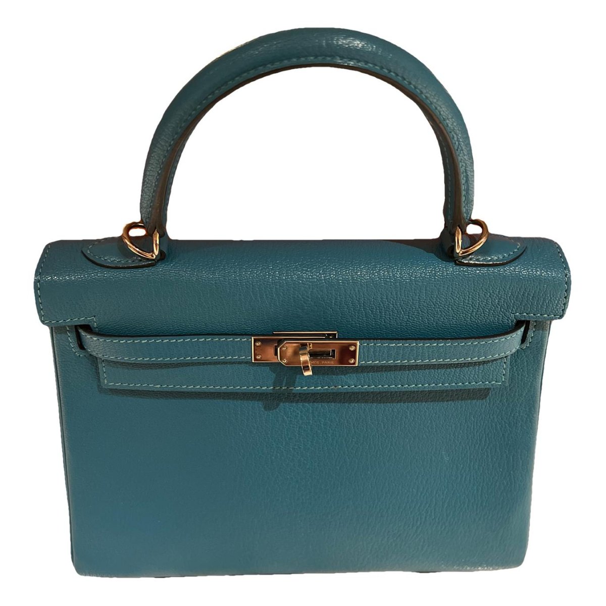 Kelly 25 leather handbag