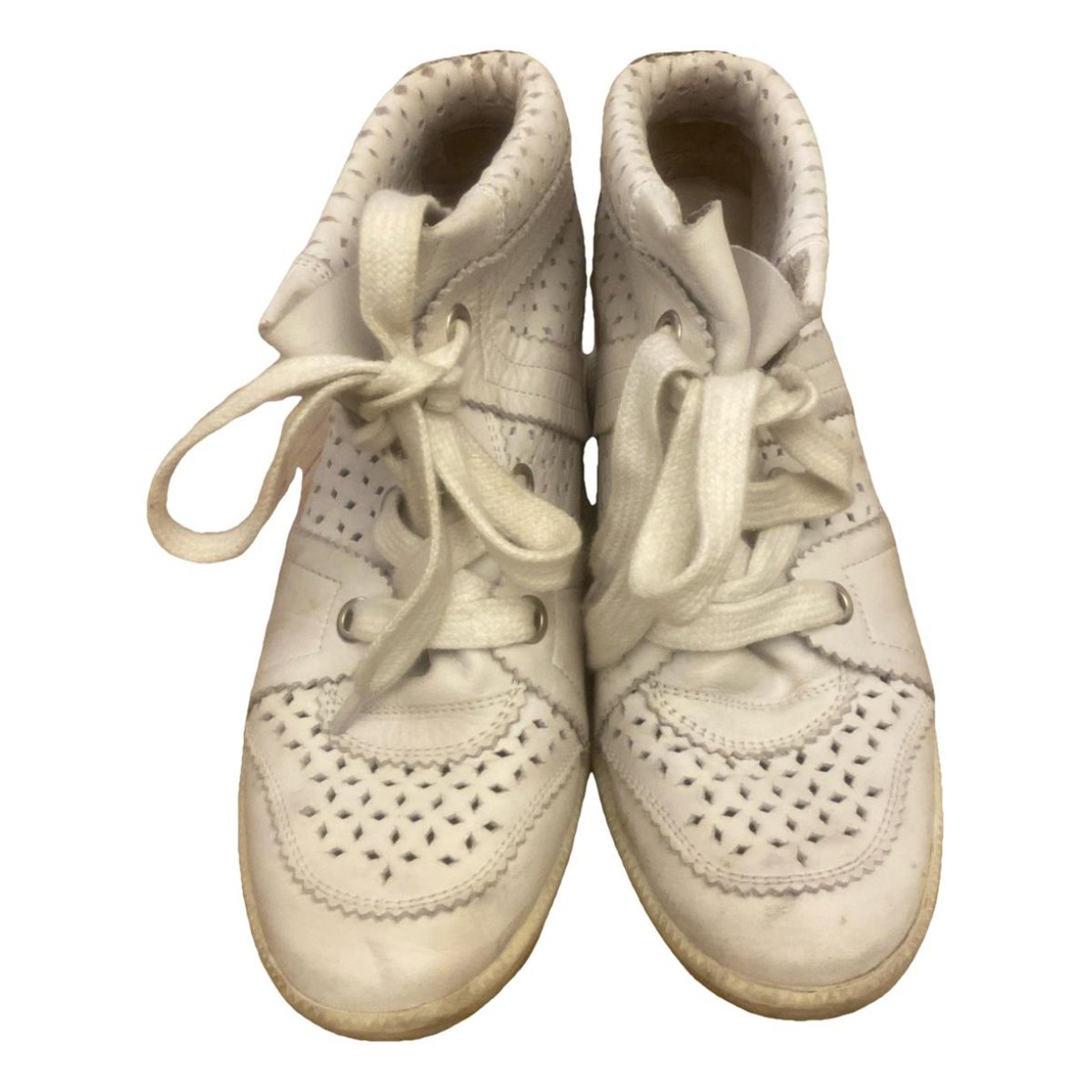 Betty leather trainers
