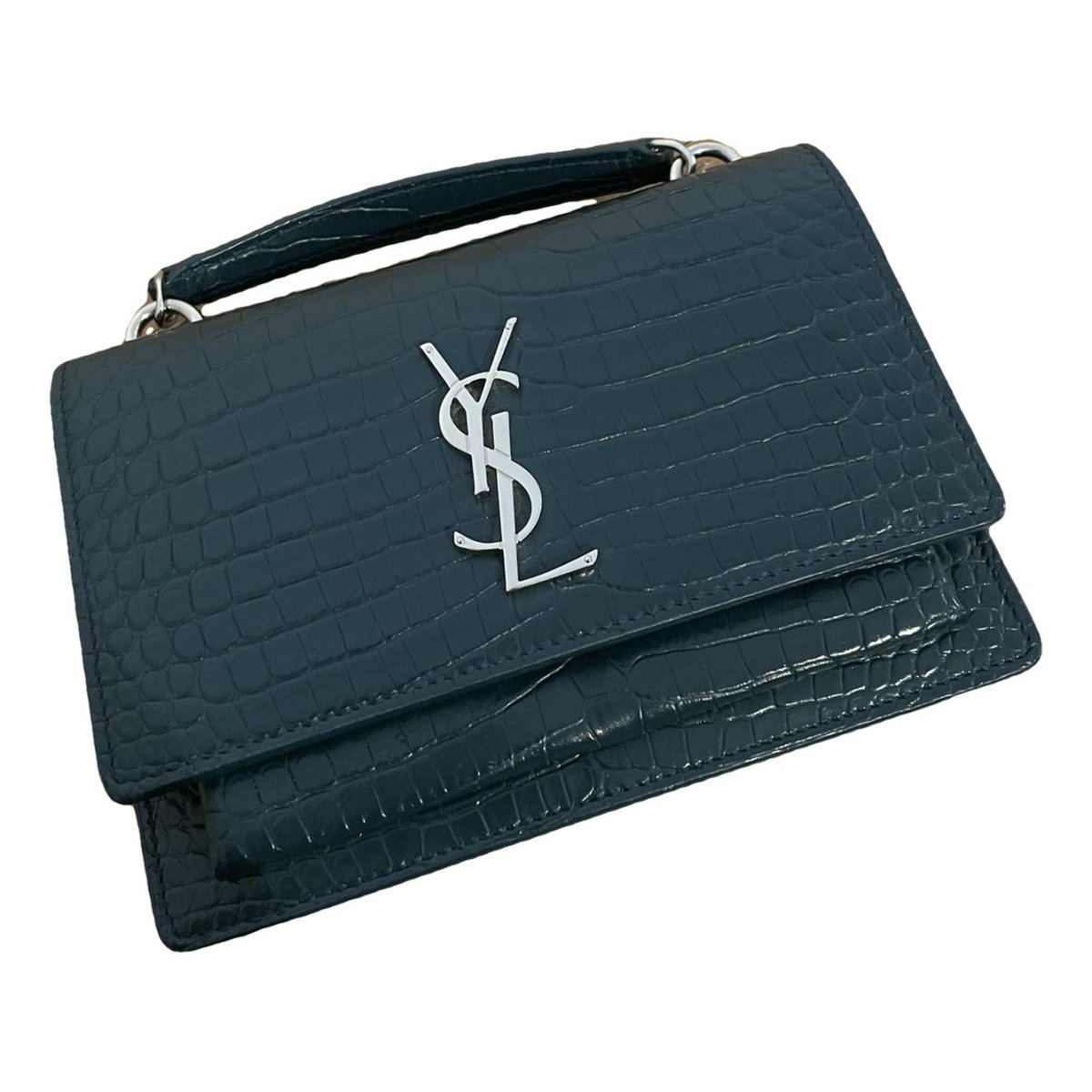 Sunset leather crossbody bag