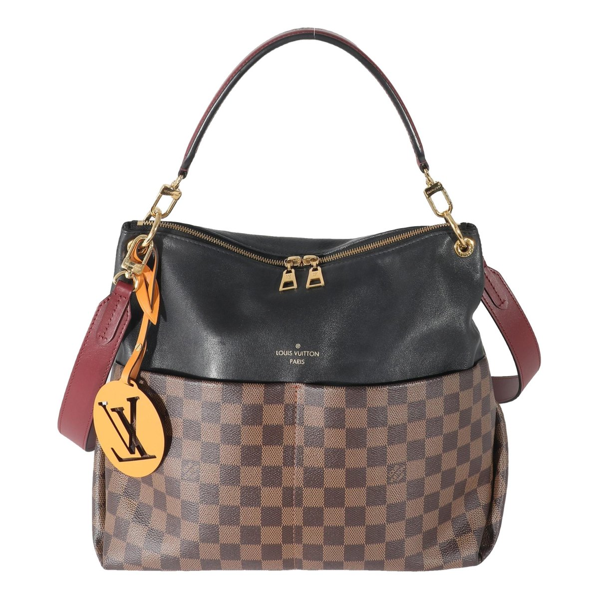 Maida leather handbag