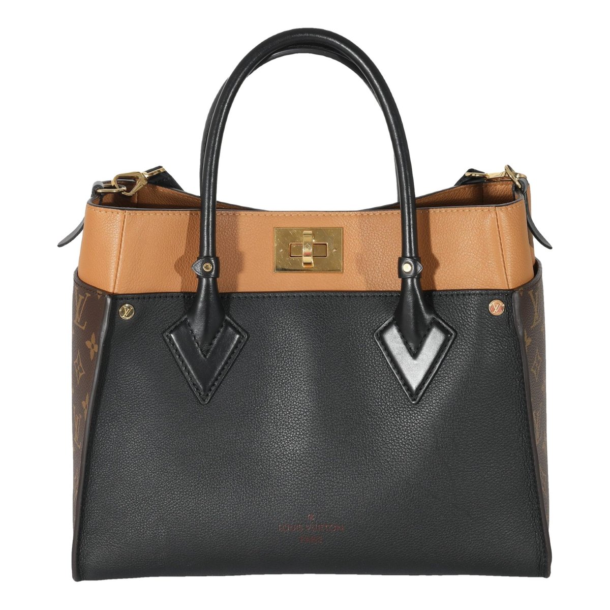 On My Side leather handbag