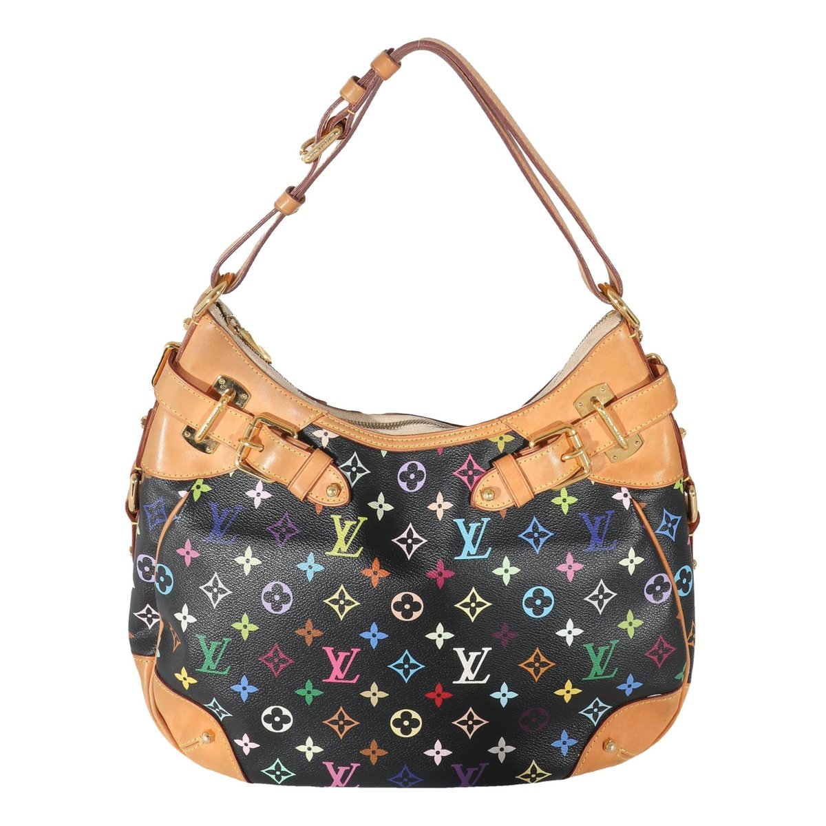Greta leather handbag