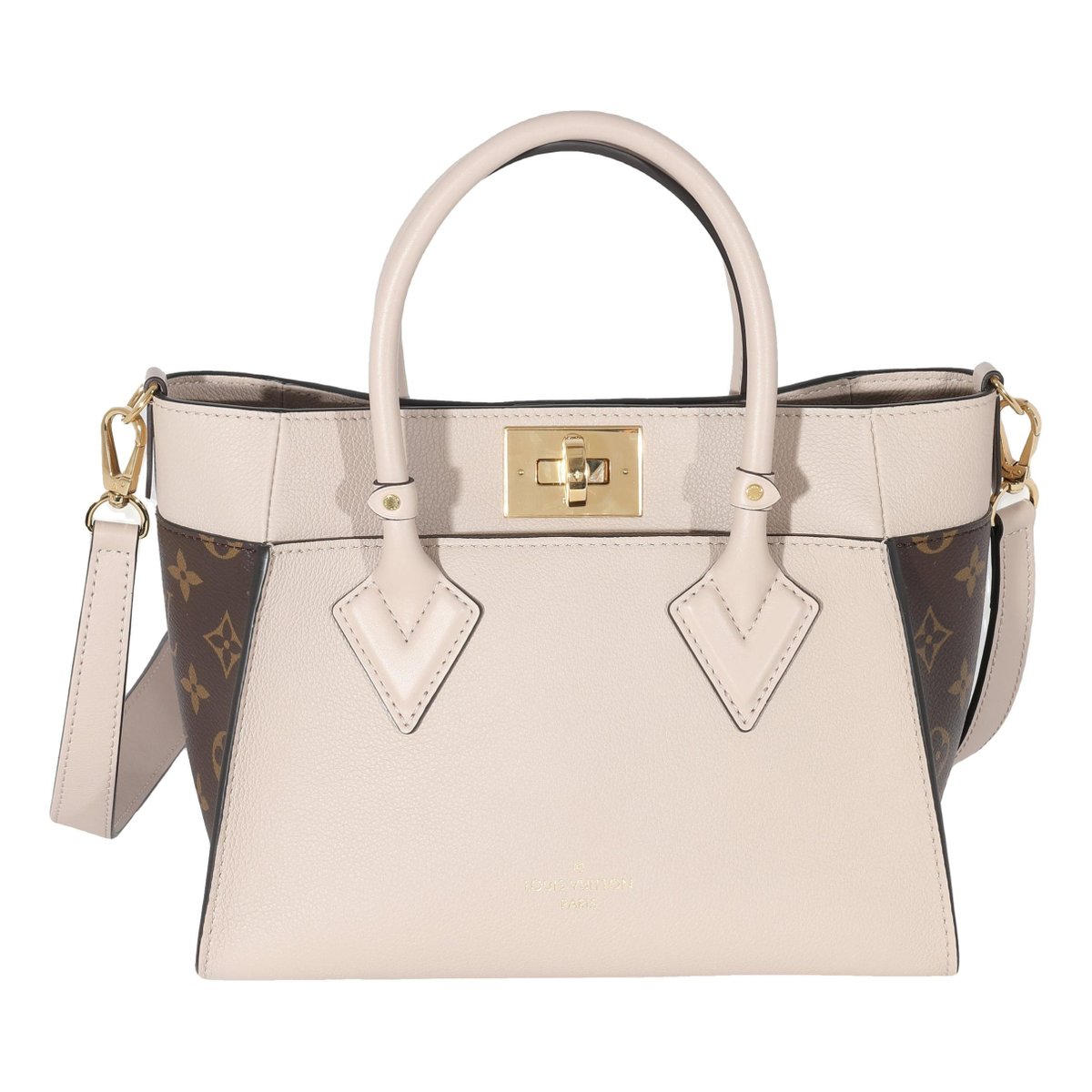 On My Side leather handbag