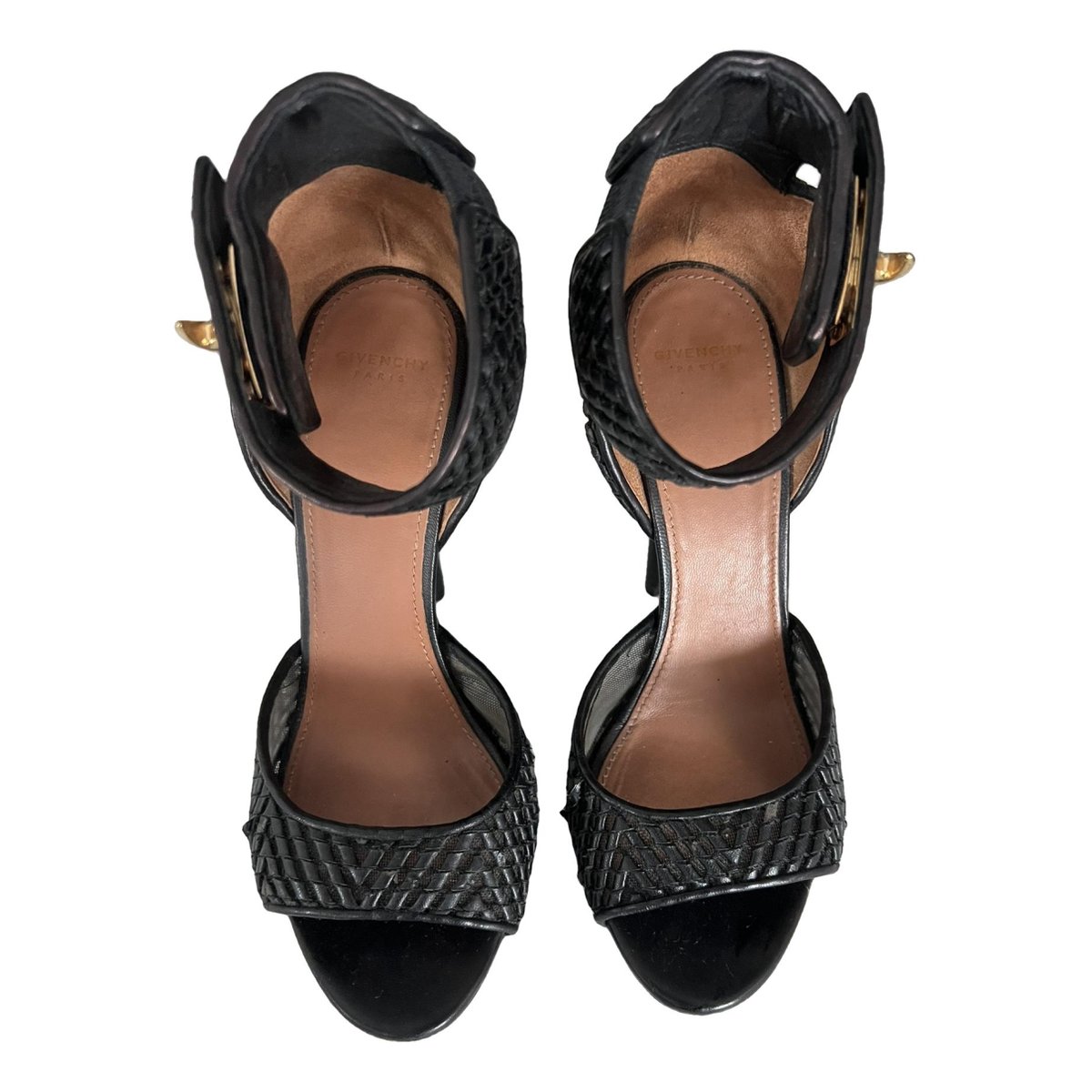 Shark leather sandal
