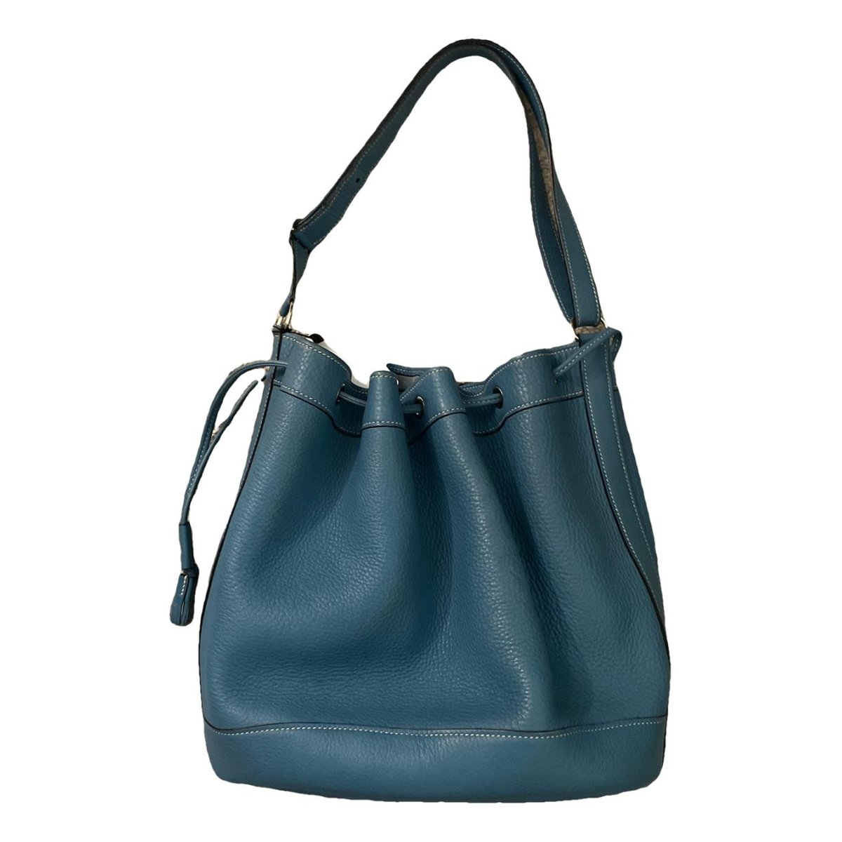Market leather handbag