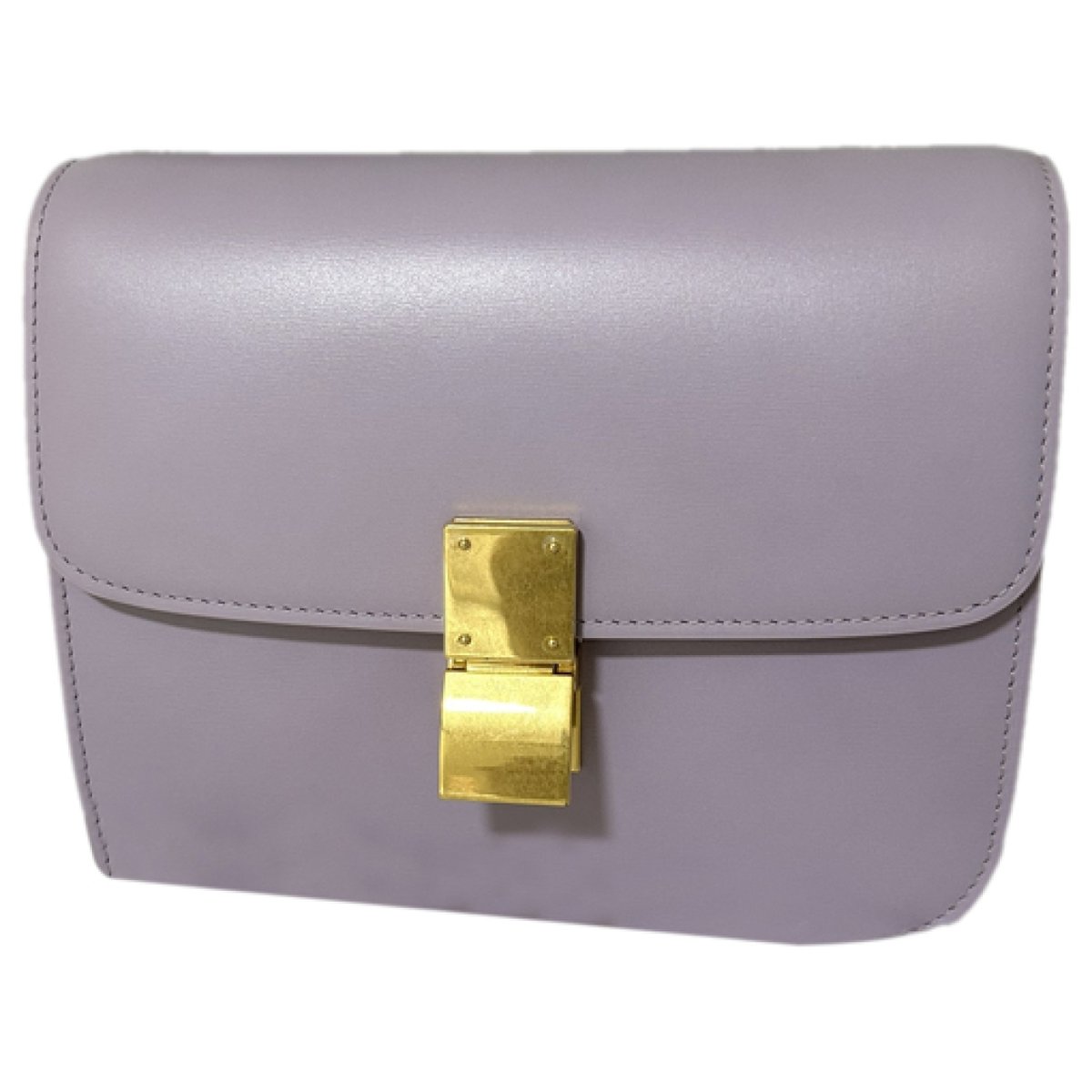Classic leather crossbody bag