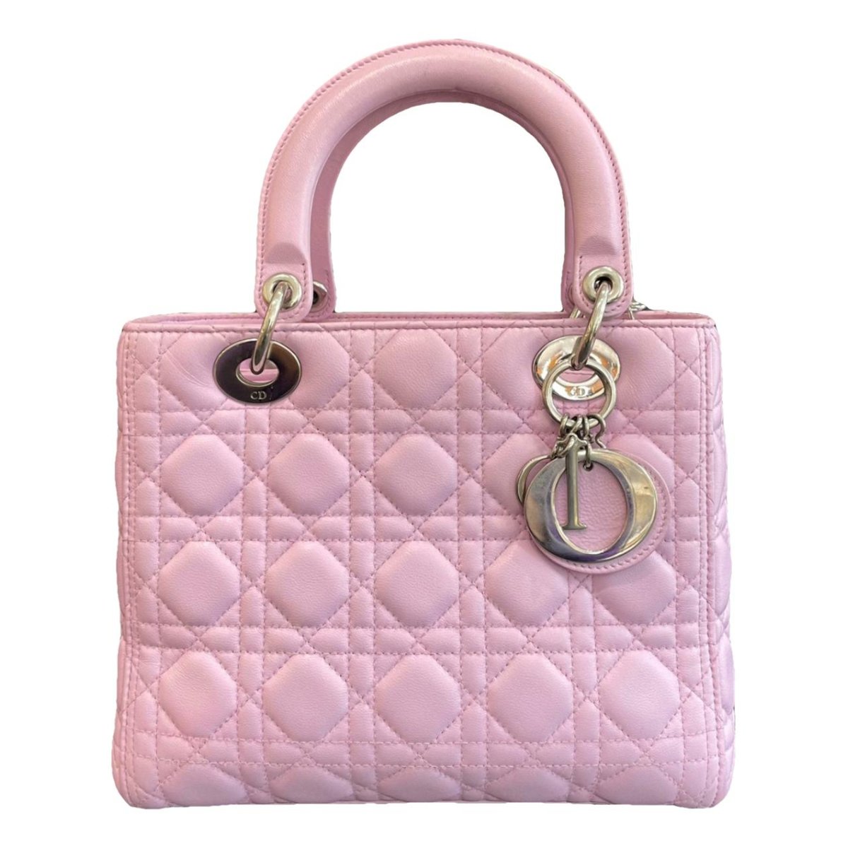Lady Dior leather handbag