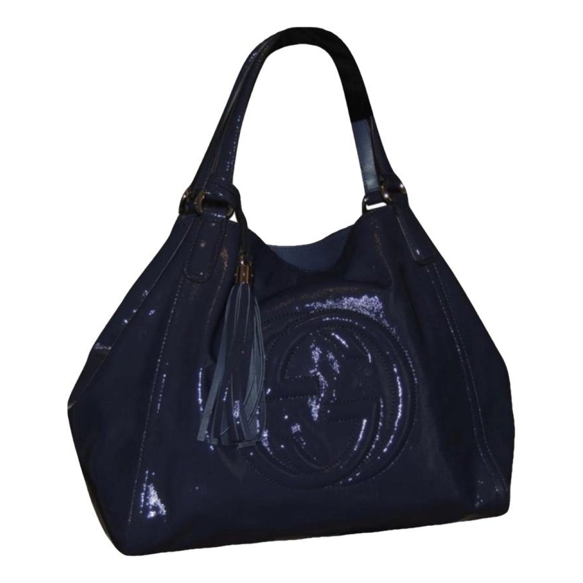 Soho patent leather handbag