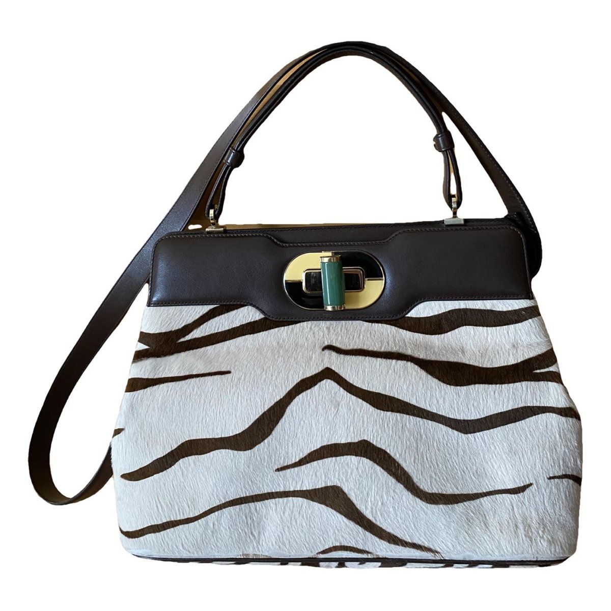 Isabella Rossellini pony-style calfskin handbag
